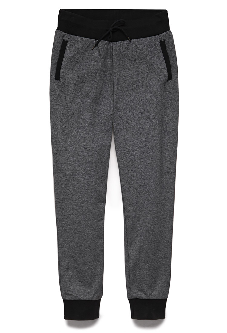 cotton blend joggers for men