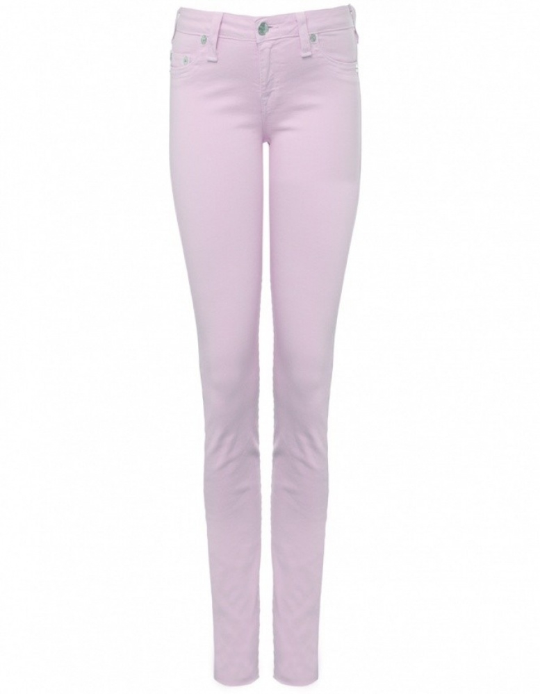 True Religion Halle Colour Jeans in Pink (lt pnk) | Lyst