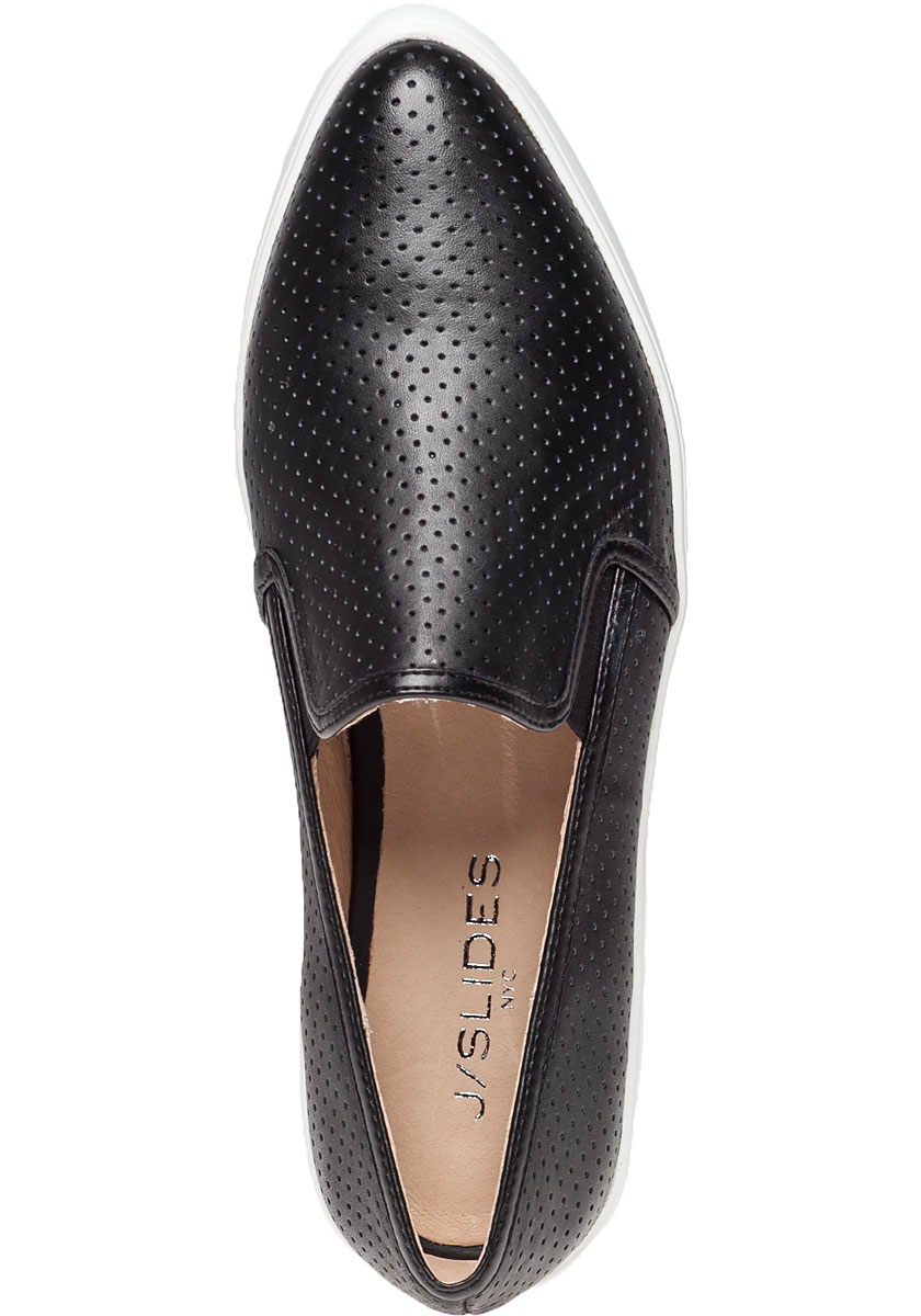 Lyst J/Slides DPerf Black SlipOn Platform Sneaker in Black