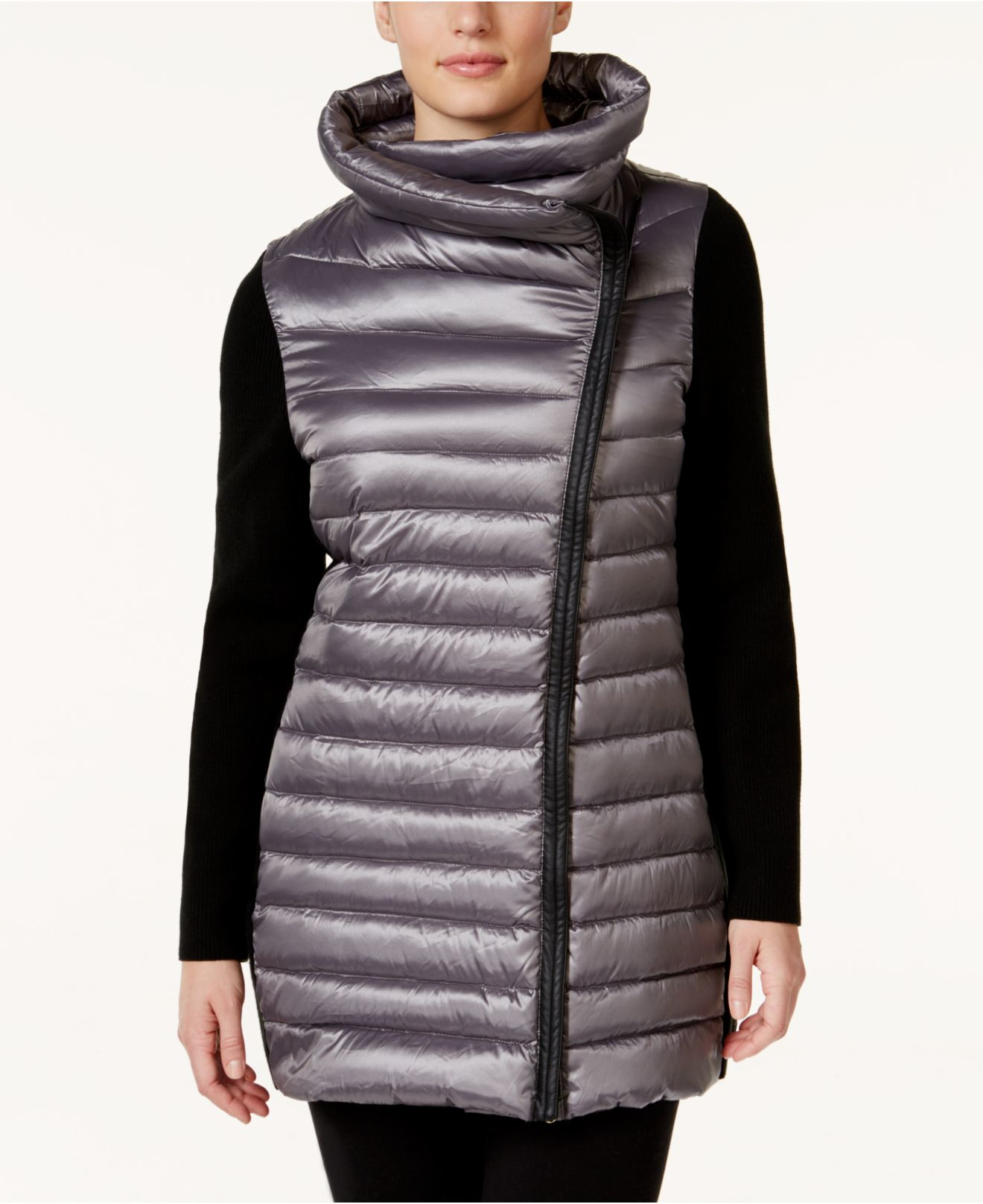 calvin klein puffer jacket plus size