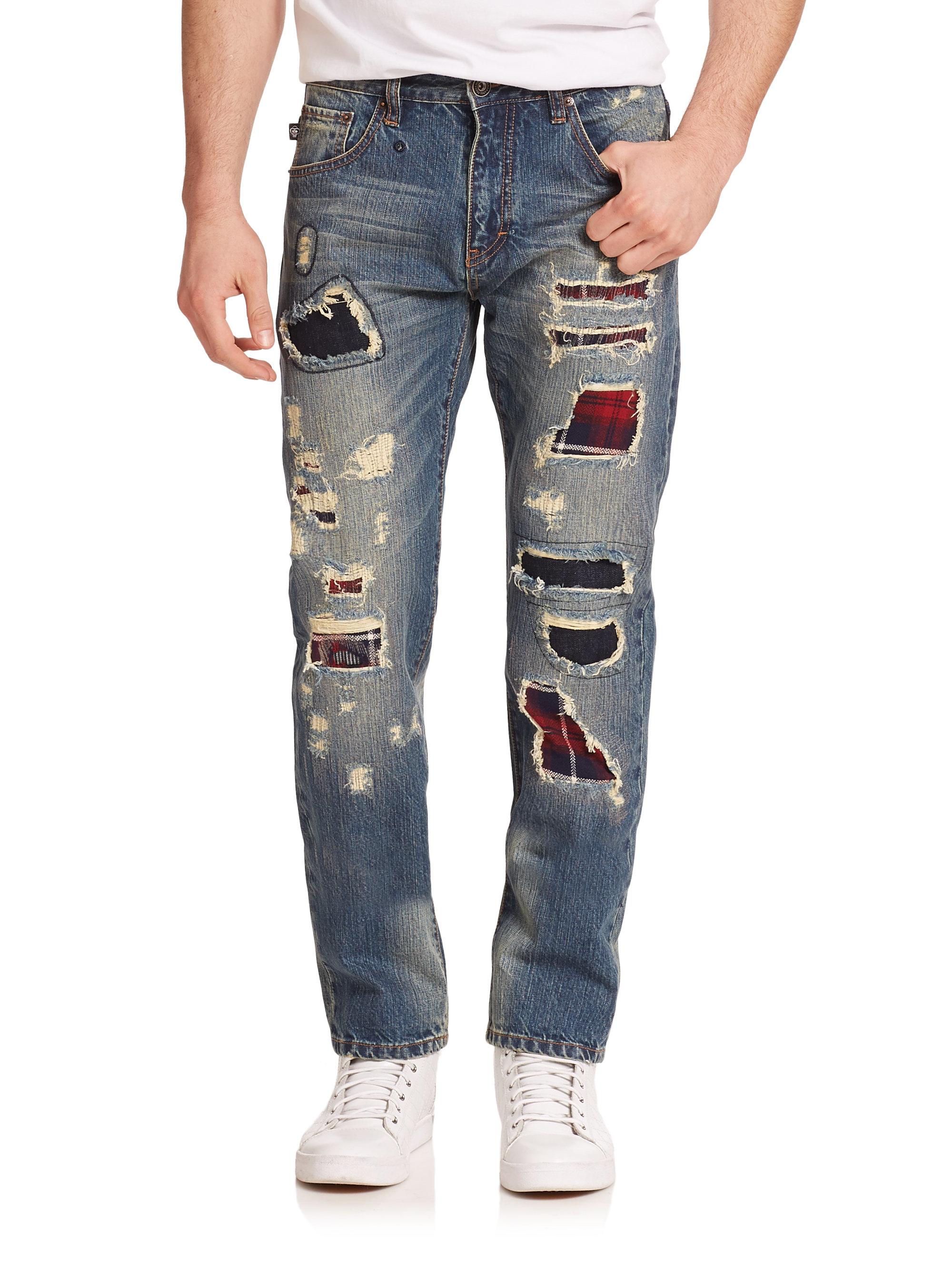 straight cut jeans mens