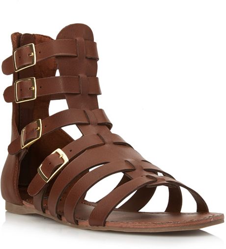 Forever 21 Classic Gladiator Sandals in Brown (Walnut) | Lyst