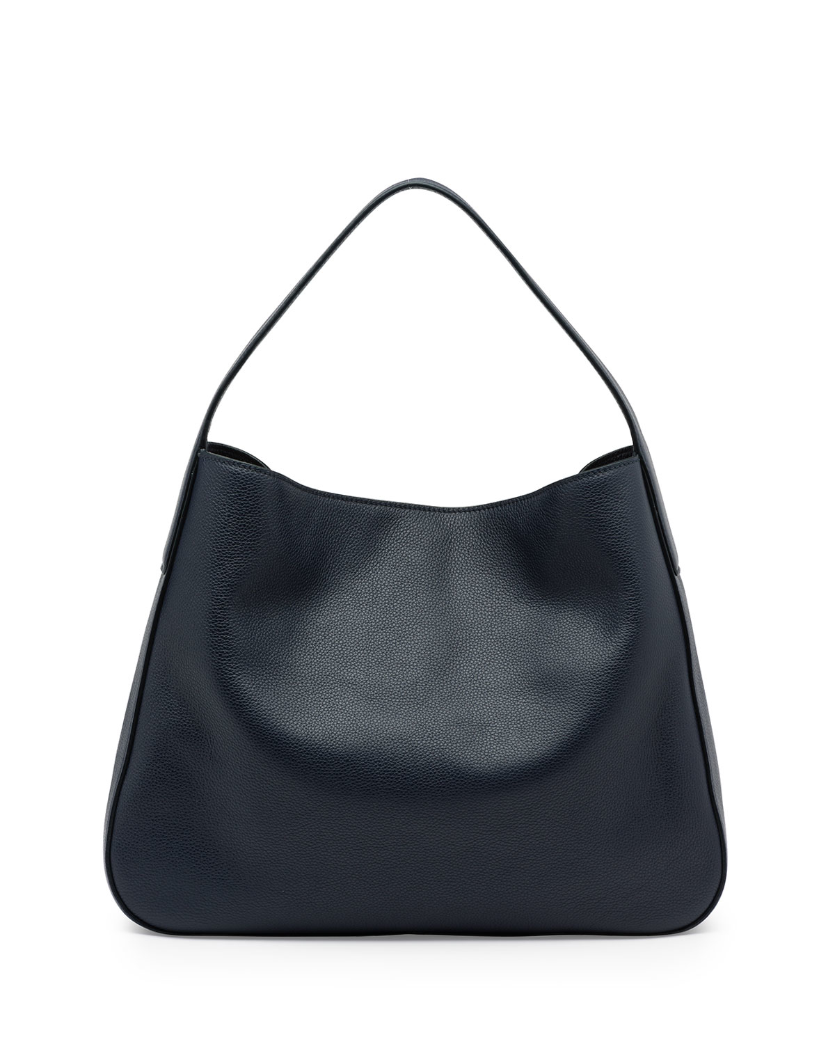 Prada Vitello Daino Medium Wide-strap Hobo Bag in Black (BALTICO ...  