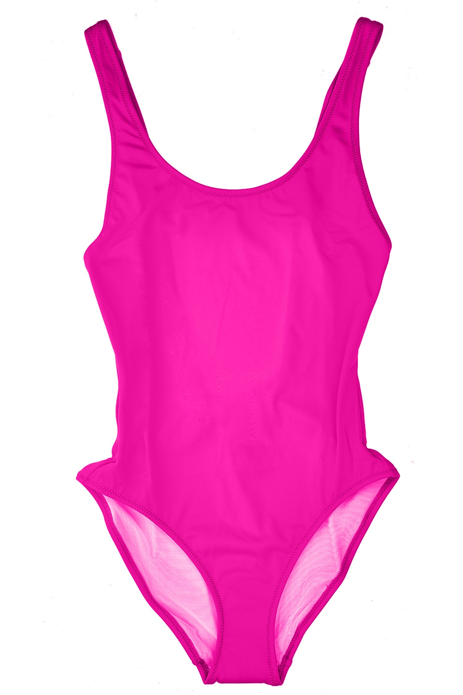 Lisa perry + Solid & Striped Bathing Suit in Pink (Hot Pink) | Lyst