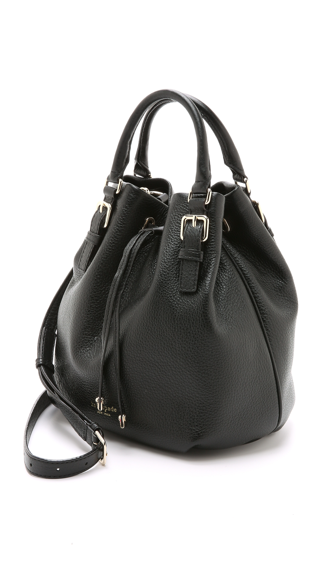 Kate Spade Sandy Bucket Bag - Black in Black - Lyst