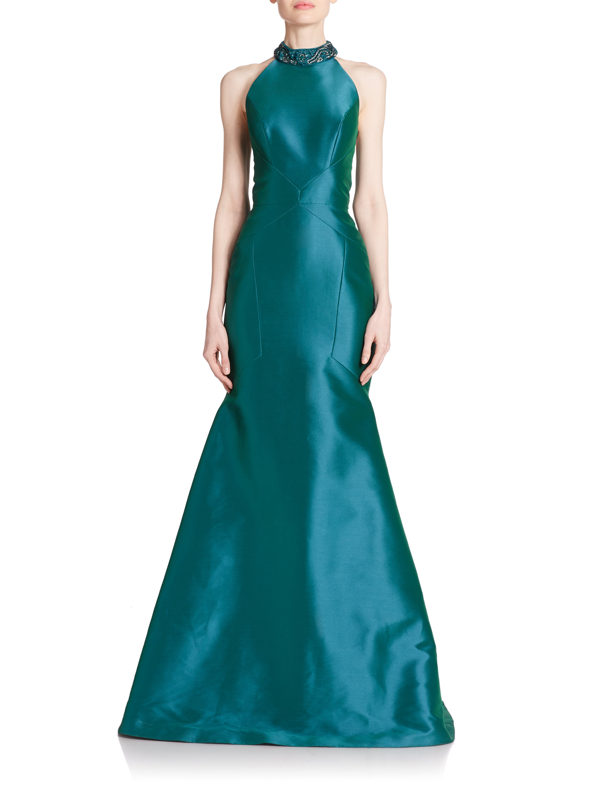 embellished mermaid gown