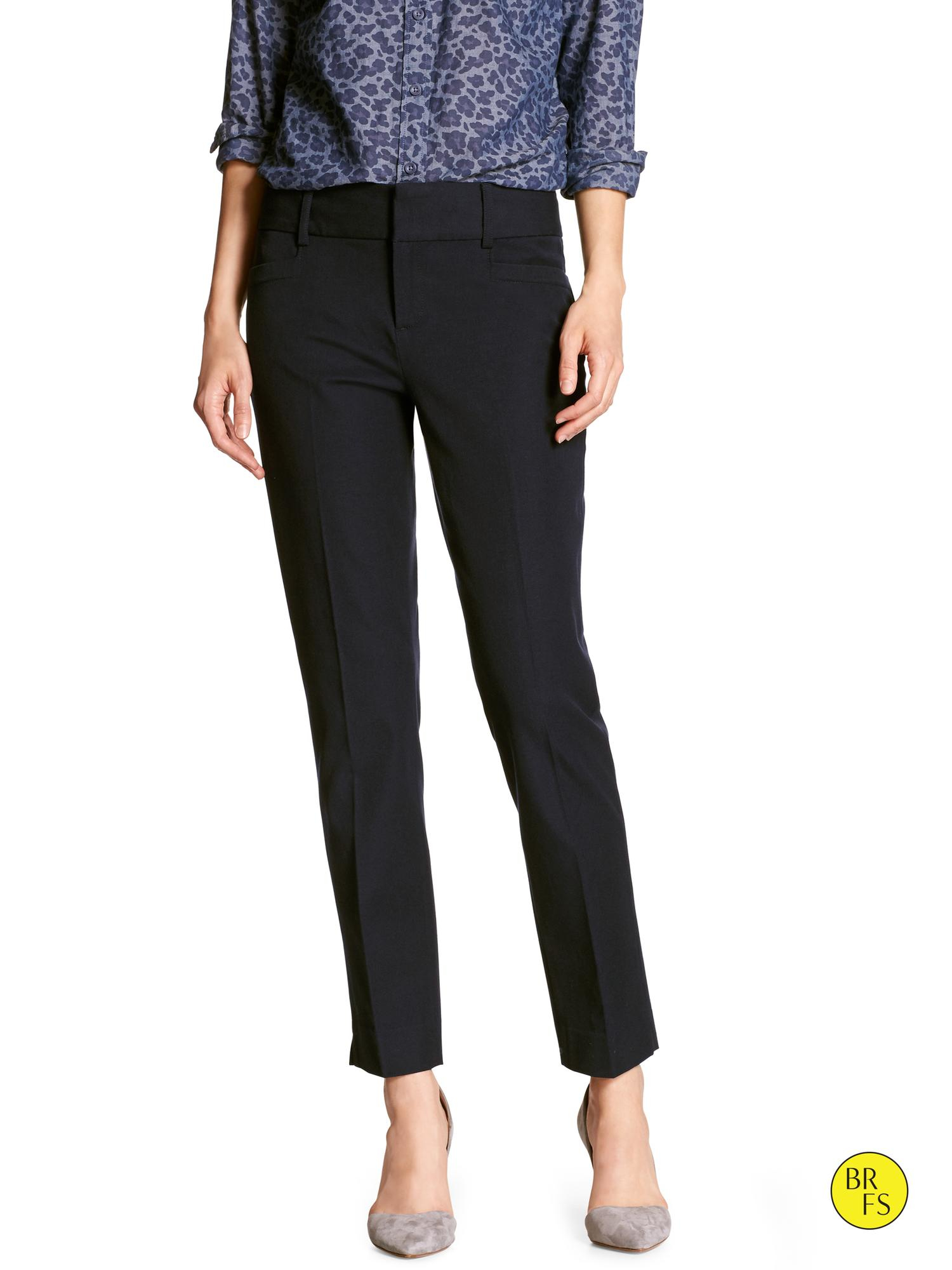 Lyst - Banana Republic Factory Jackson-fit Slim Ankle Pant in Blue