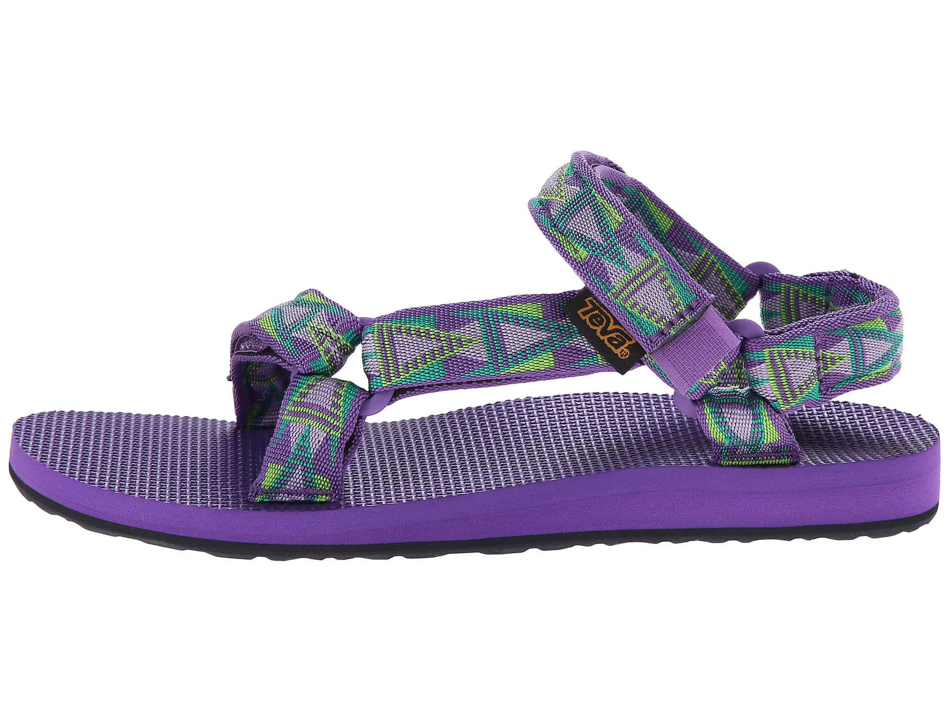 Lyst - Teva Original Universal Sea Fog Flat Sandals in Purple