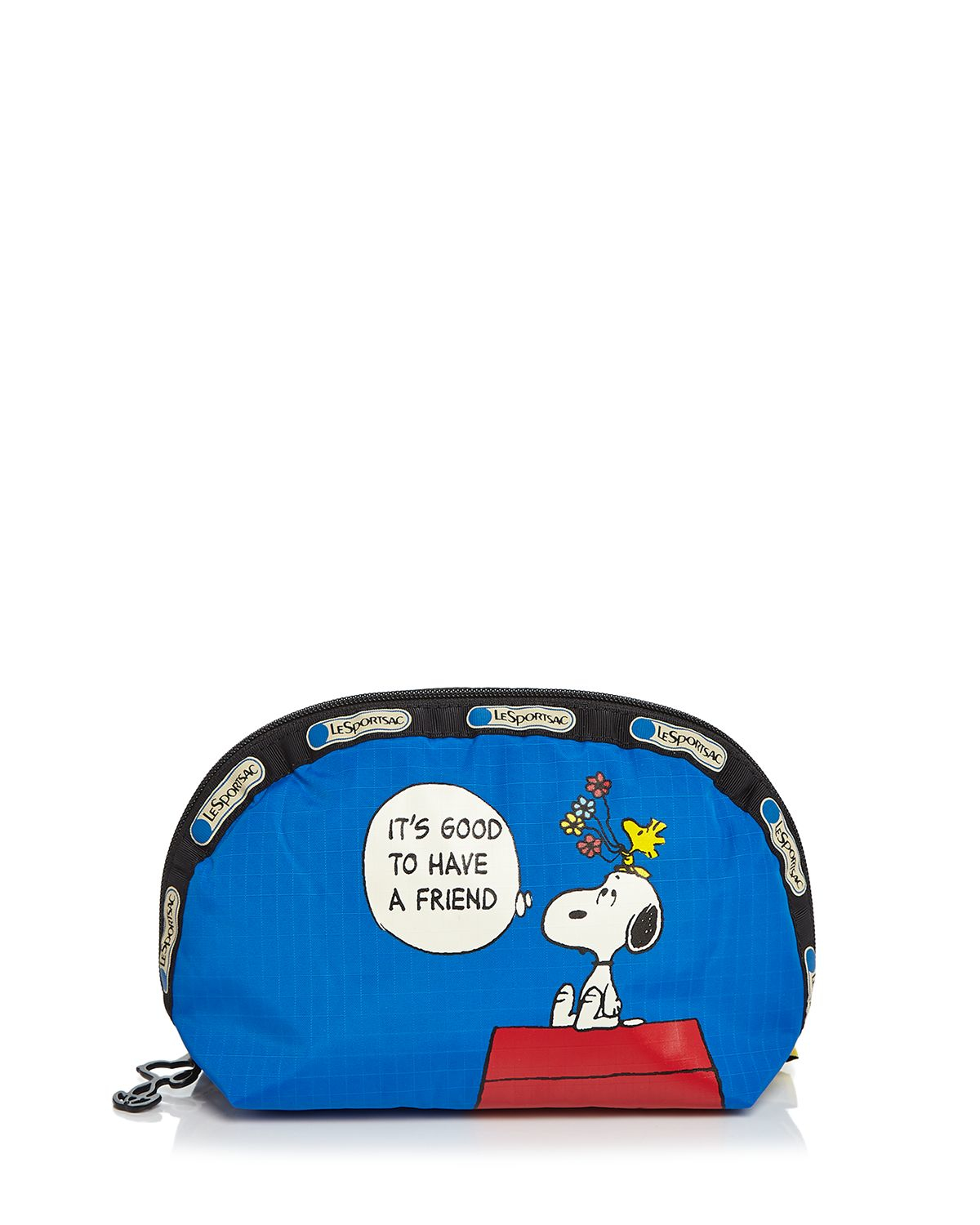 Lyst - Lesportsac Peanuts Snoopy Medium Dome Cosmetic Case in Blue