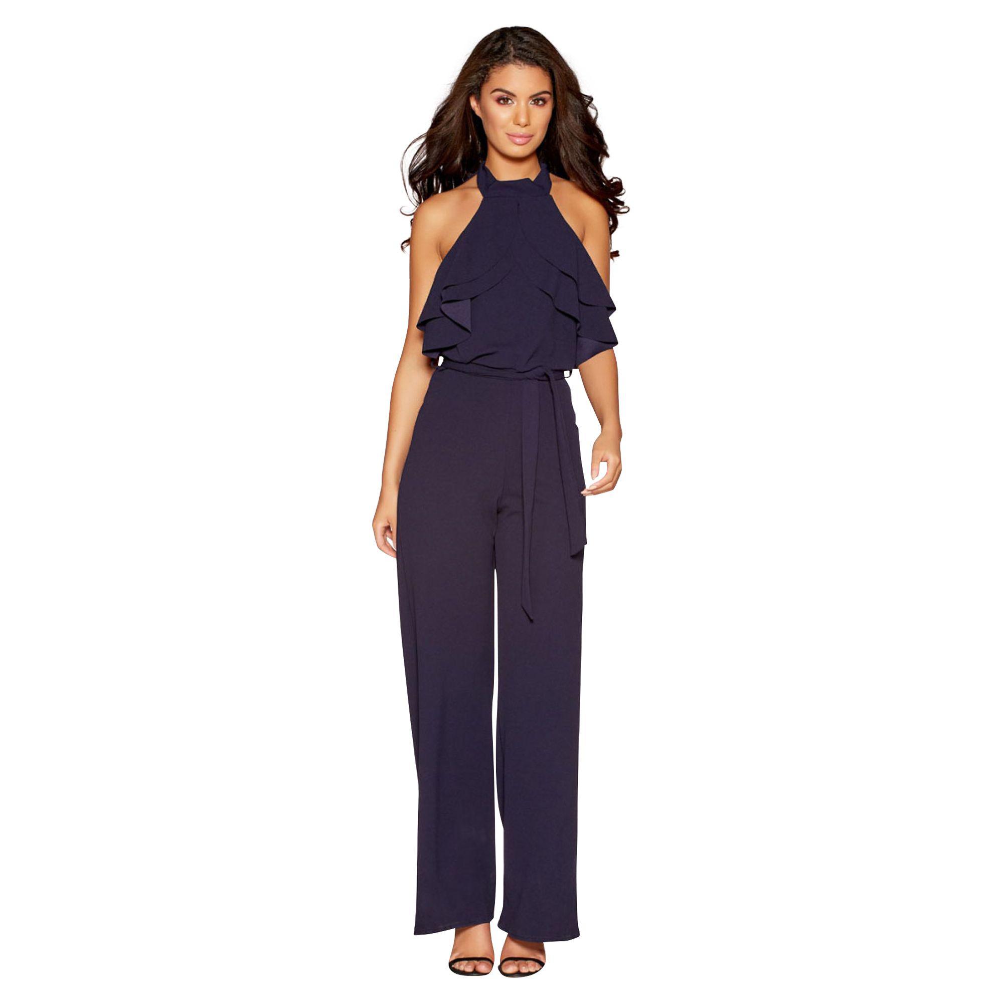 quiz pale blue jumpsuit