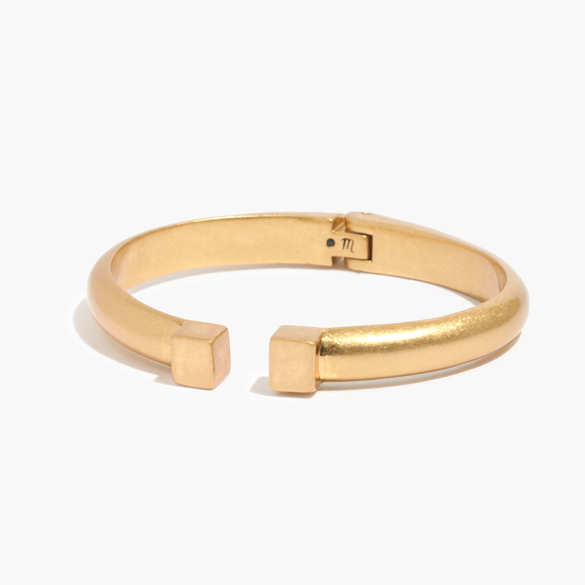Lyst Madewell Cube Hinge Cuff Bracelet In Metallic Gallery Women S Cuff Bracelets
