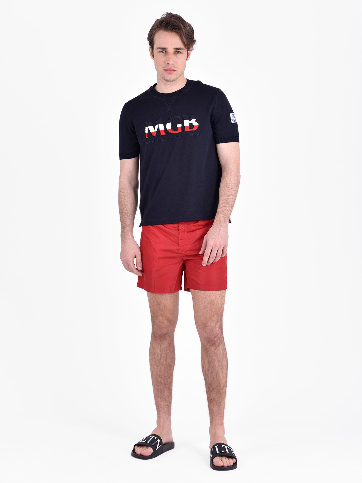 mens red moncler shorts mens red moncler shorts