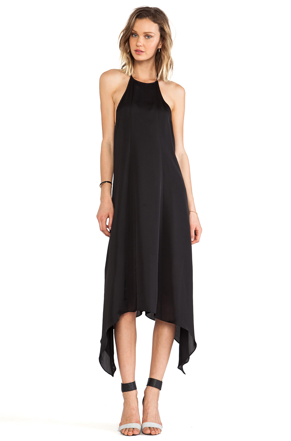 Lyst - Jarlo Nyane Dress in Black