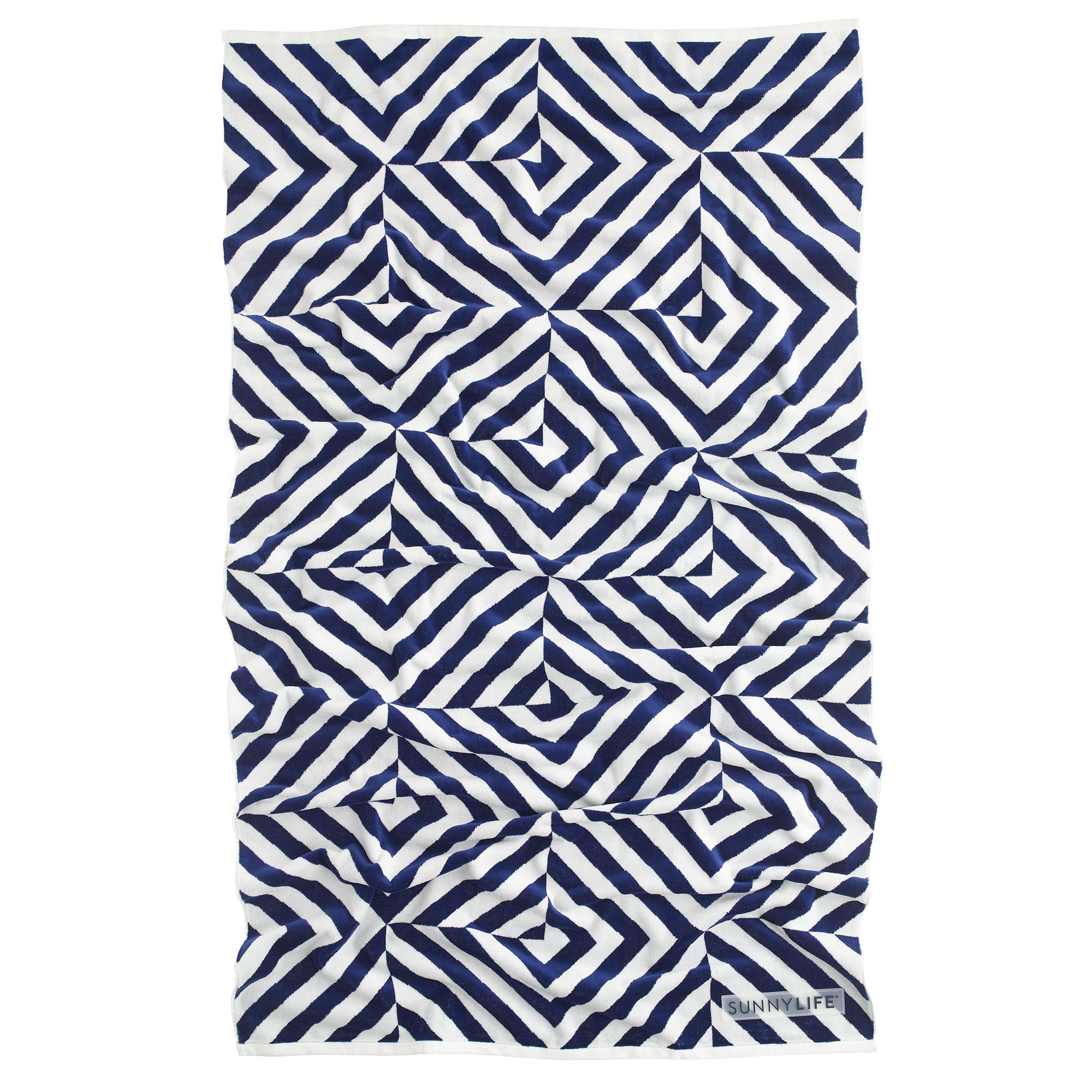 J.crew Sunnylife Luxe Beach Towel in Blue Lyst
