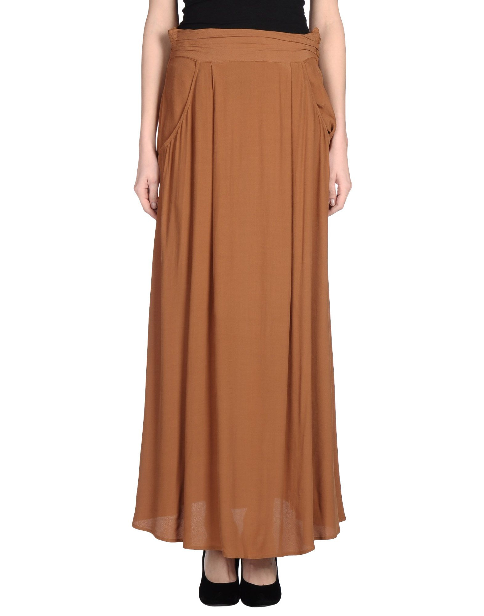 Brown Long Skirt 63