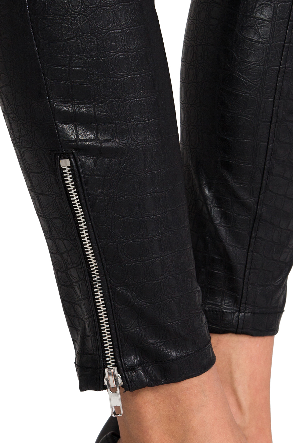 Blank Faux Leather Pants In Black Lyst 3471