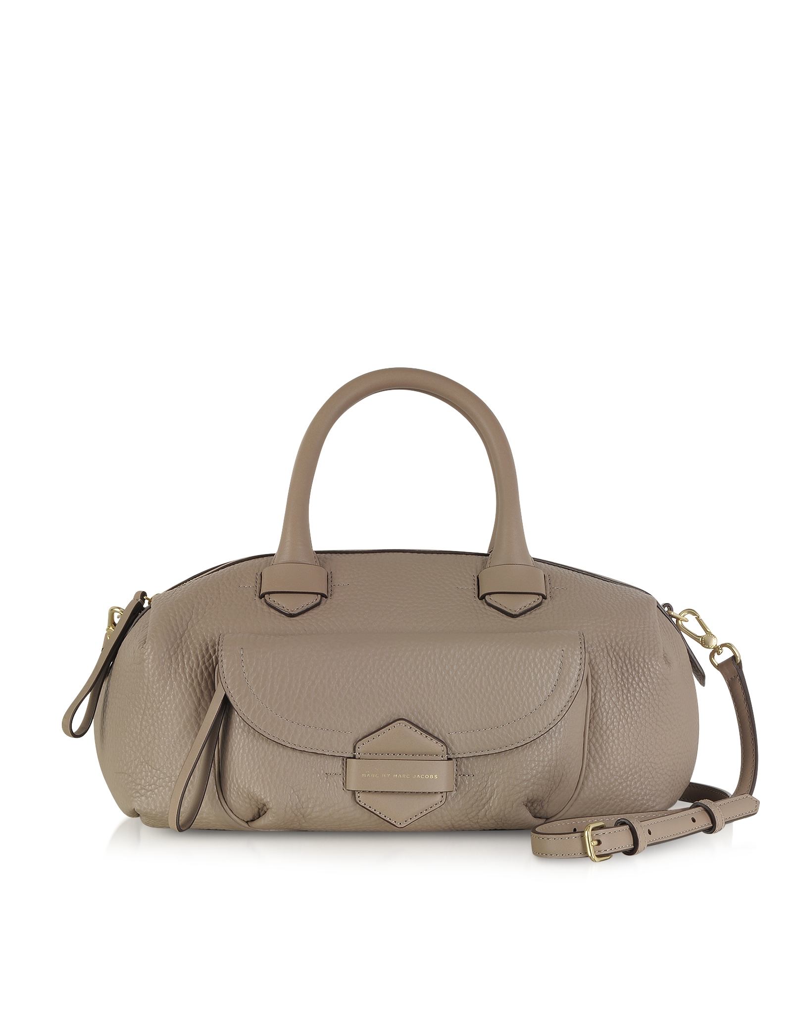 marc jacobs leather duffle bag