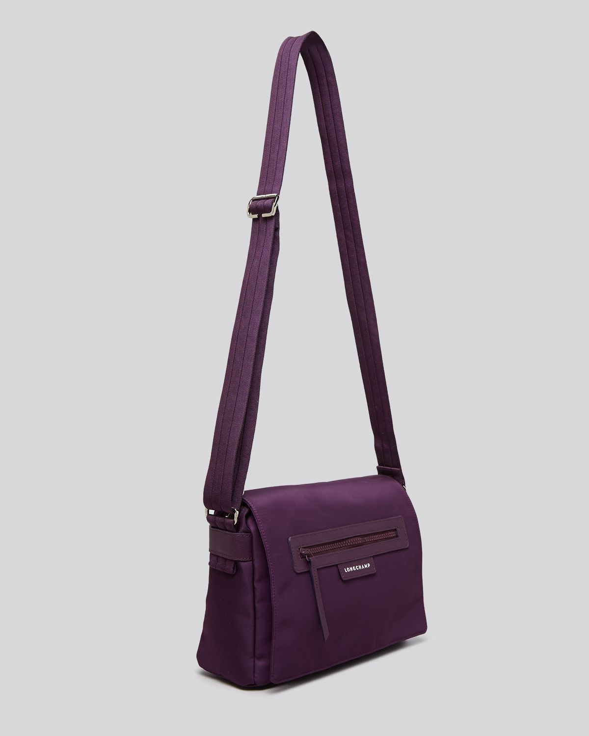 Lyst Longchamp Messenger Le Pliage Neo in Purple
