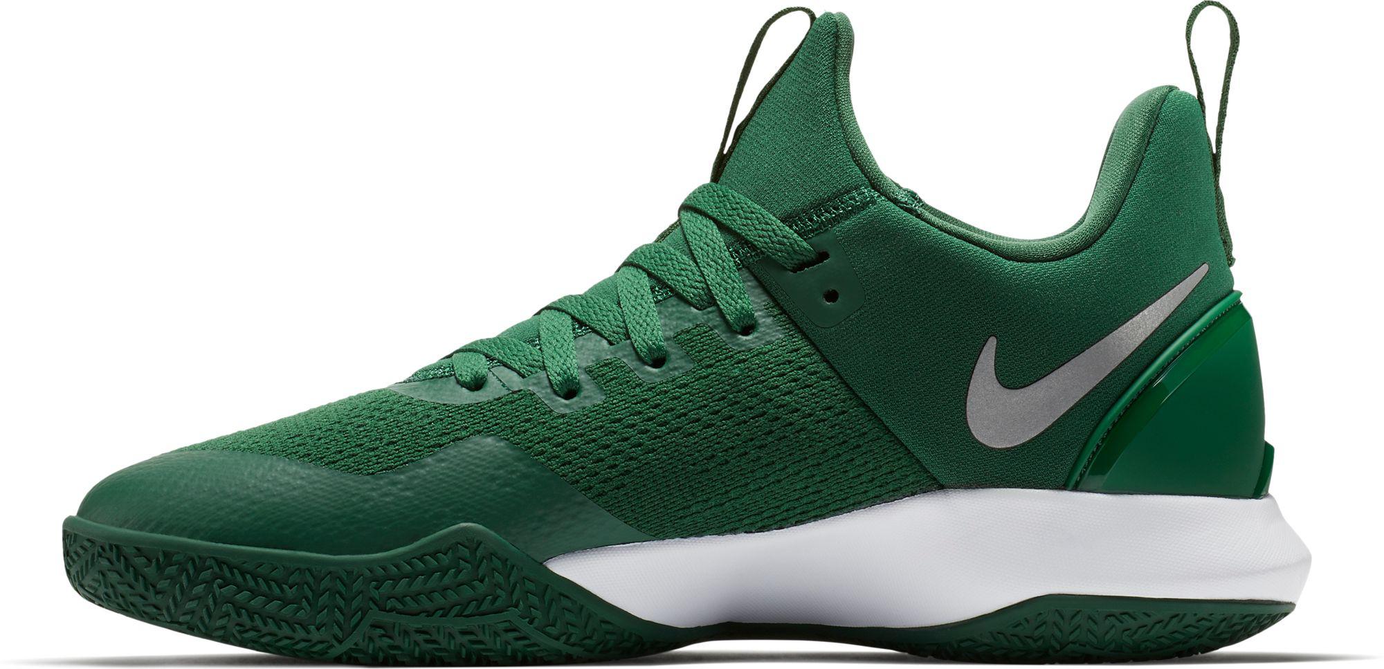 black green and grey nike zoom shoes