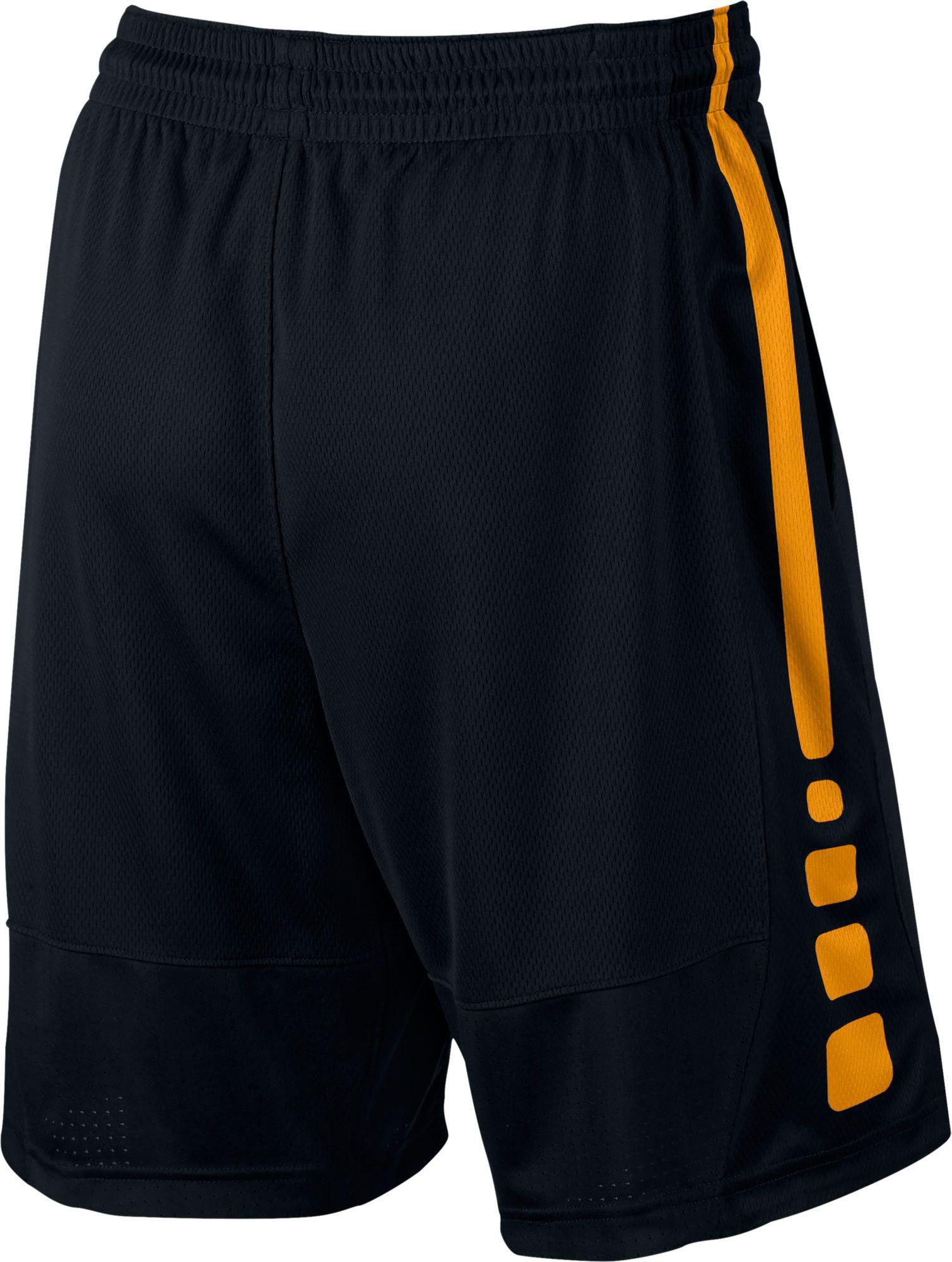 Nike Elite Stripe Basketball Shorts in Black for Men - Lyst
