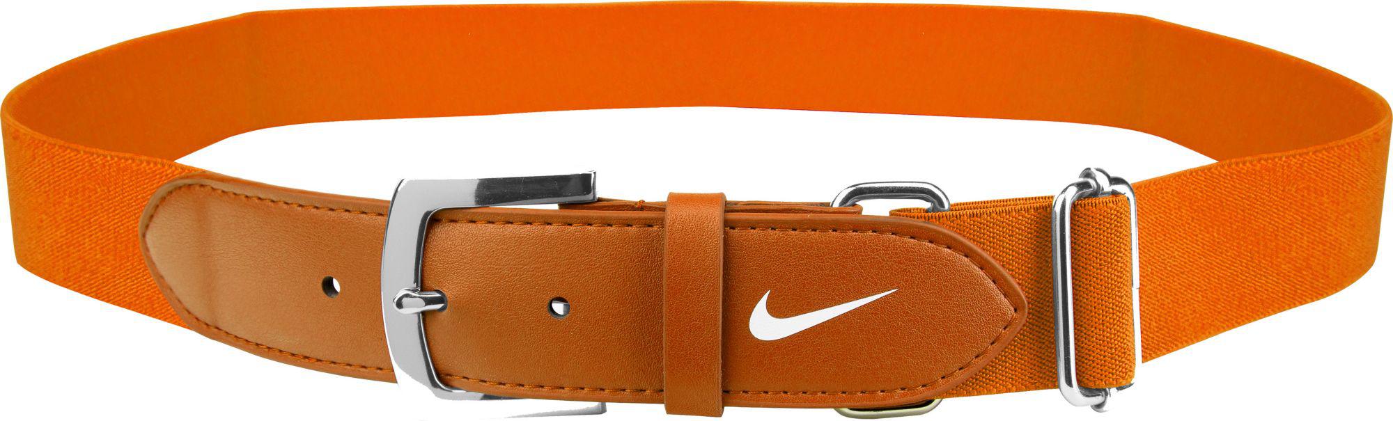 Nike Adult Leather Baseball Belt in Orange Lyst