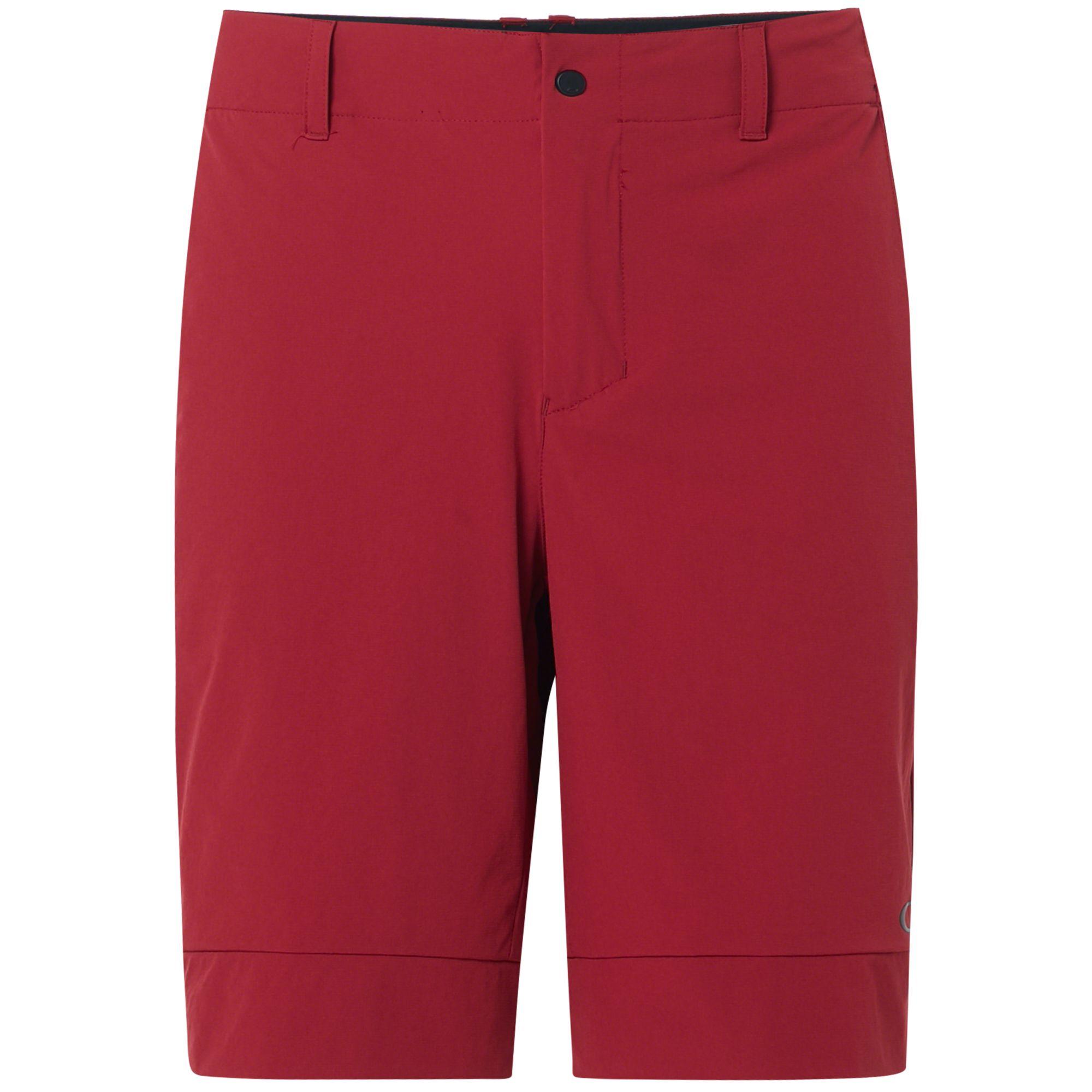 Oakley Performance Golf Shorts in Red for Men - Lyst