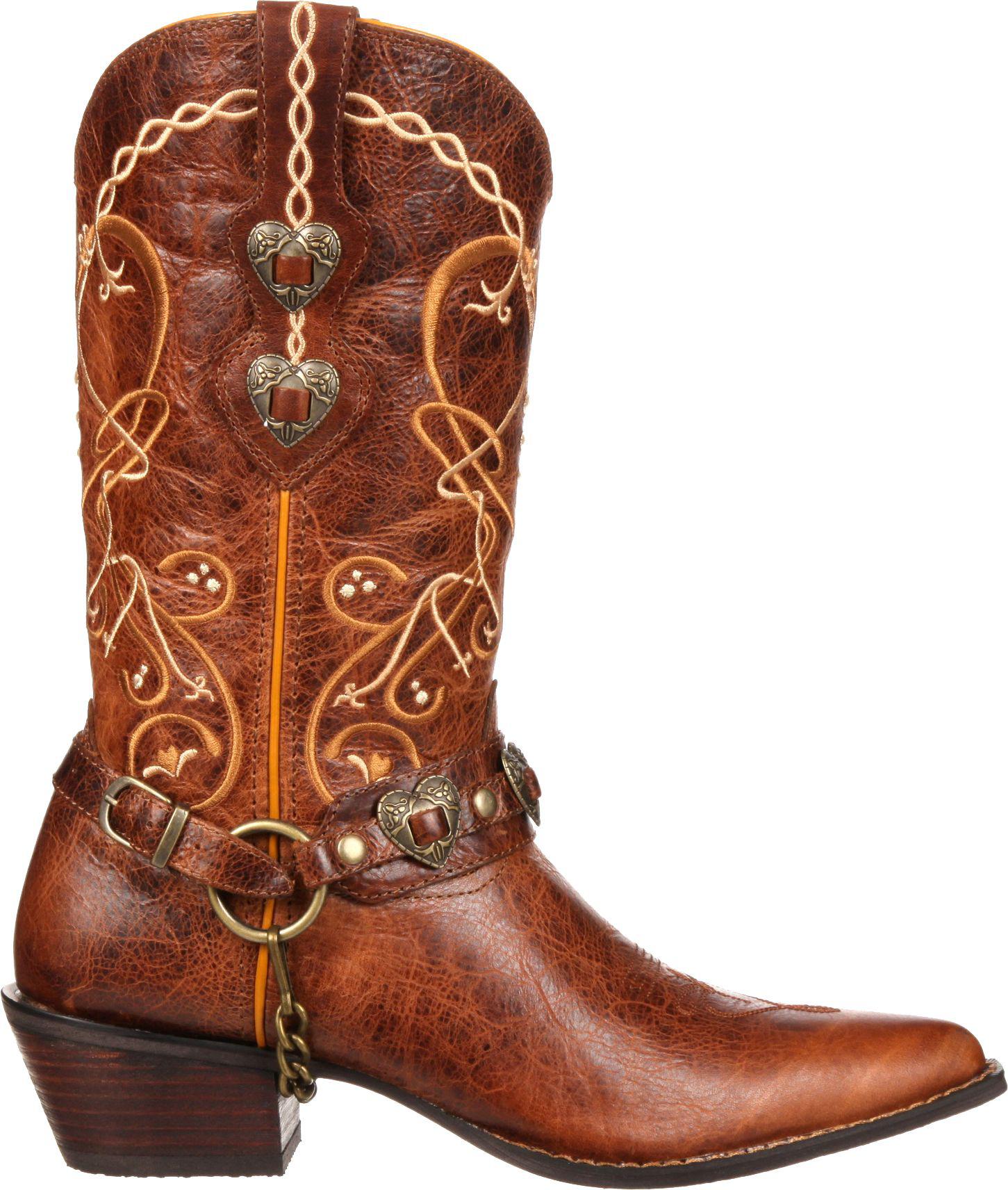 concho harness boots