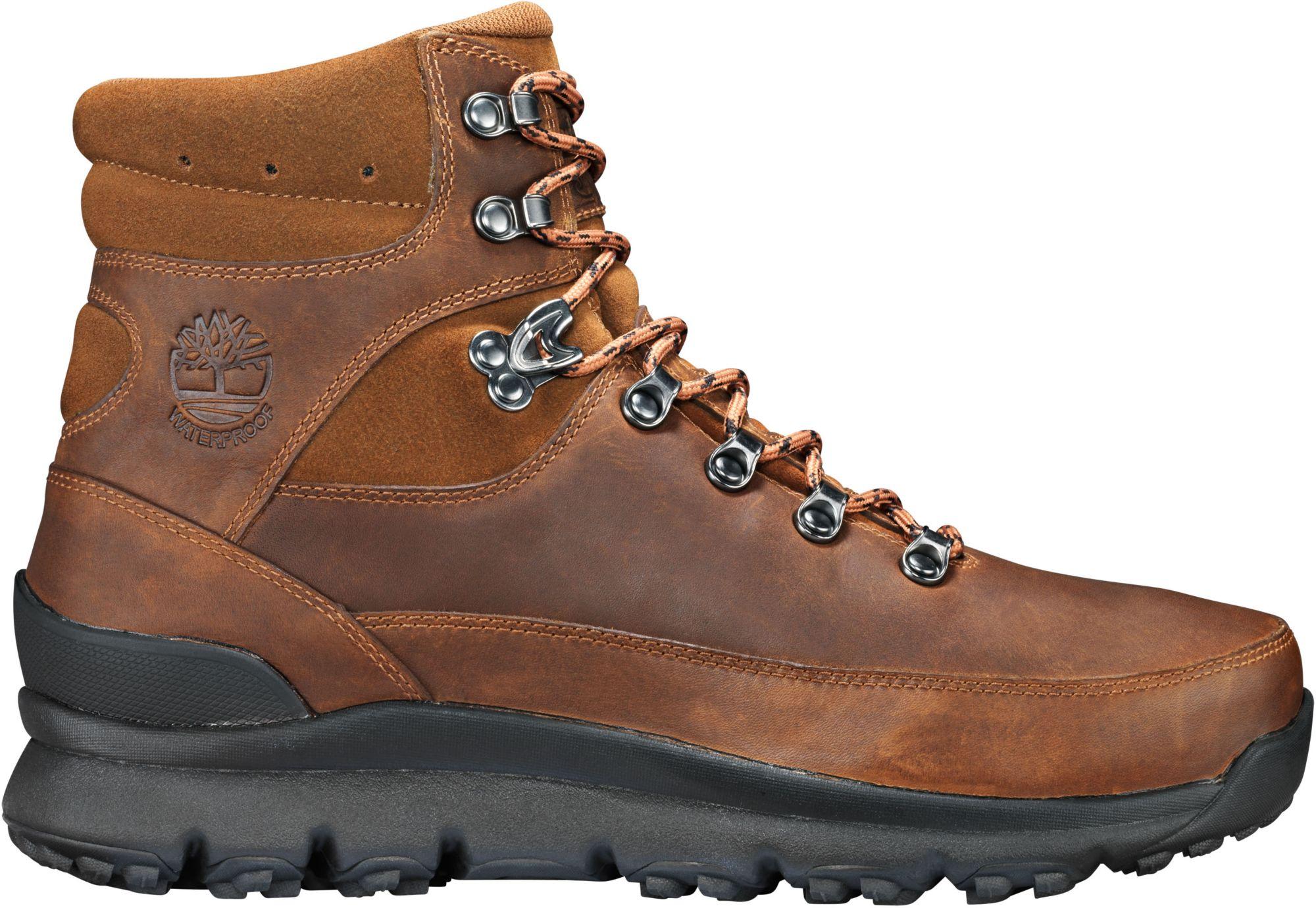 Timberland World Hiker Mid Waterproof Hiking Boots In Brown For Men Lyst 