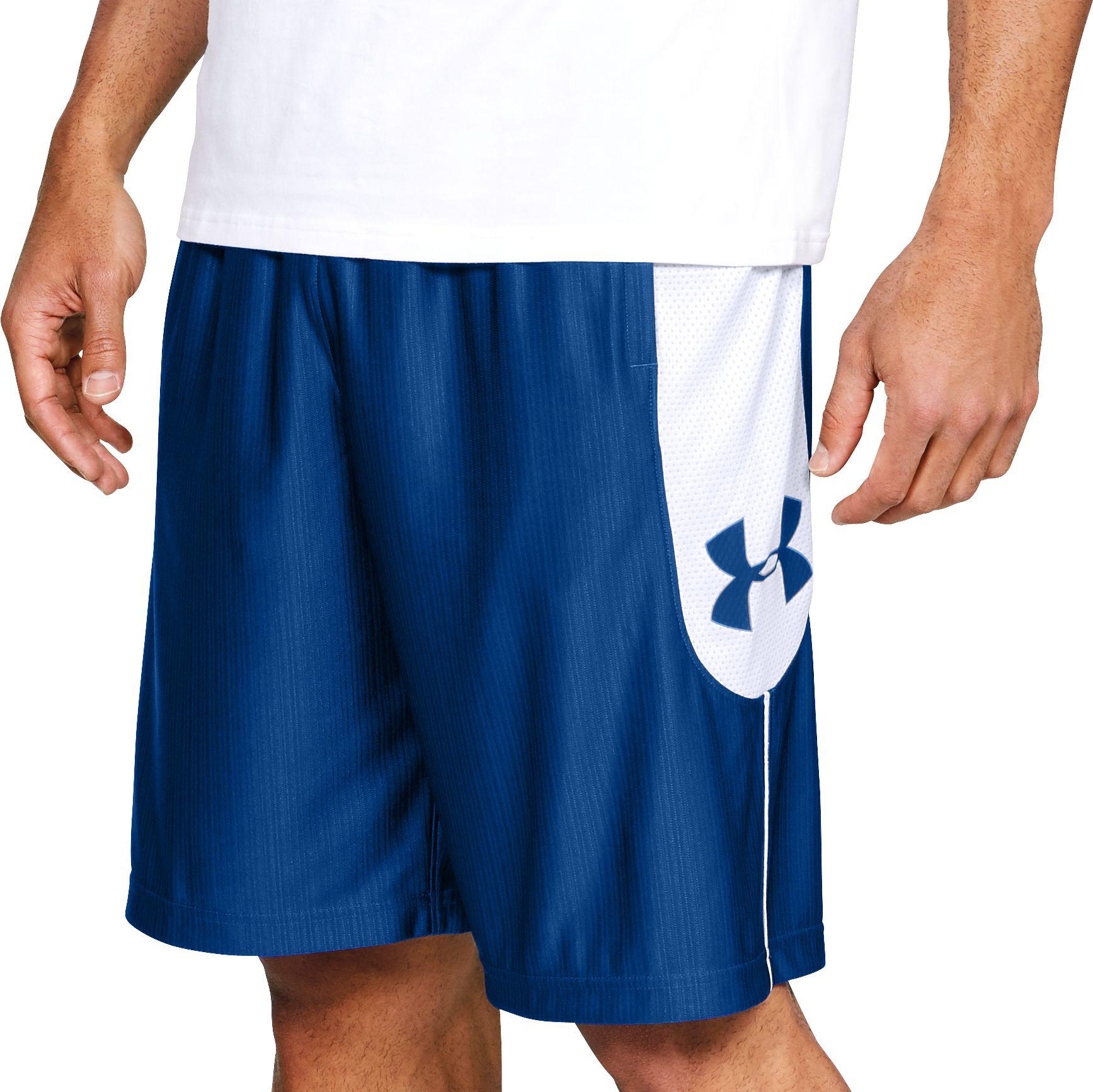 Under Armour Synthetic Perimeter Basketball Shorts in Blue for Men Lyst