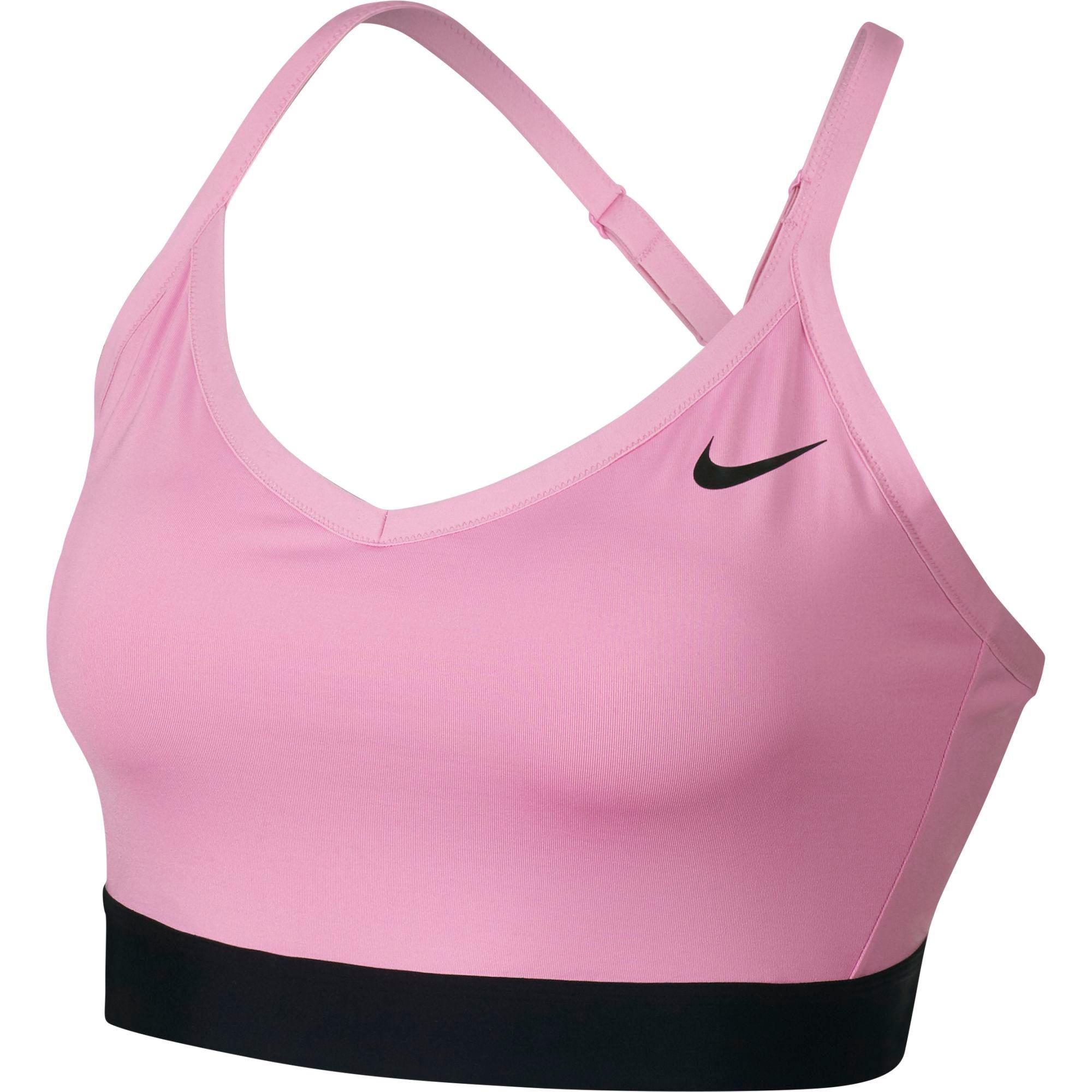 Nike Plus Size Indy Sports Bra in Pink - Lyst