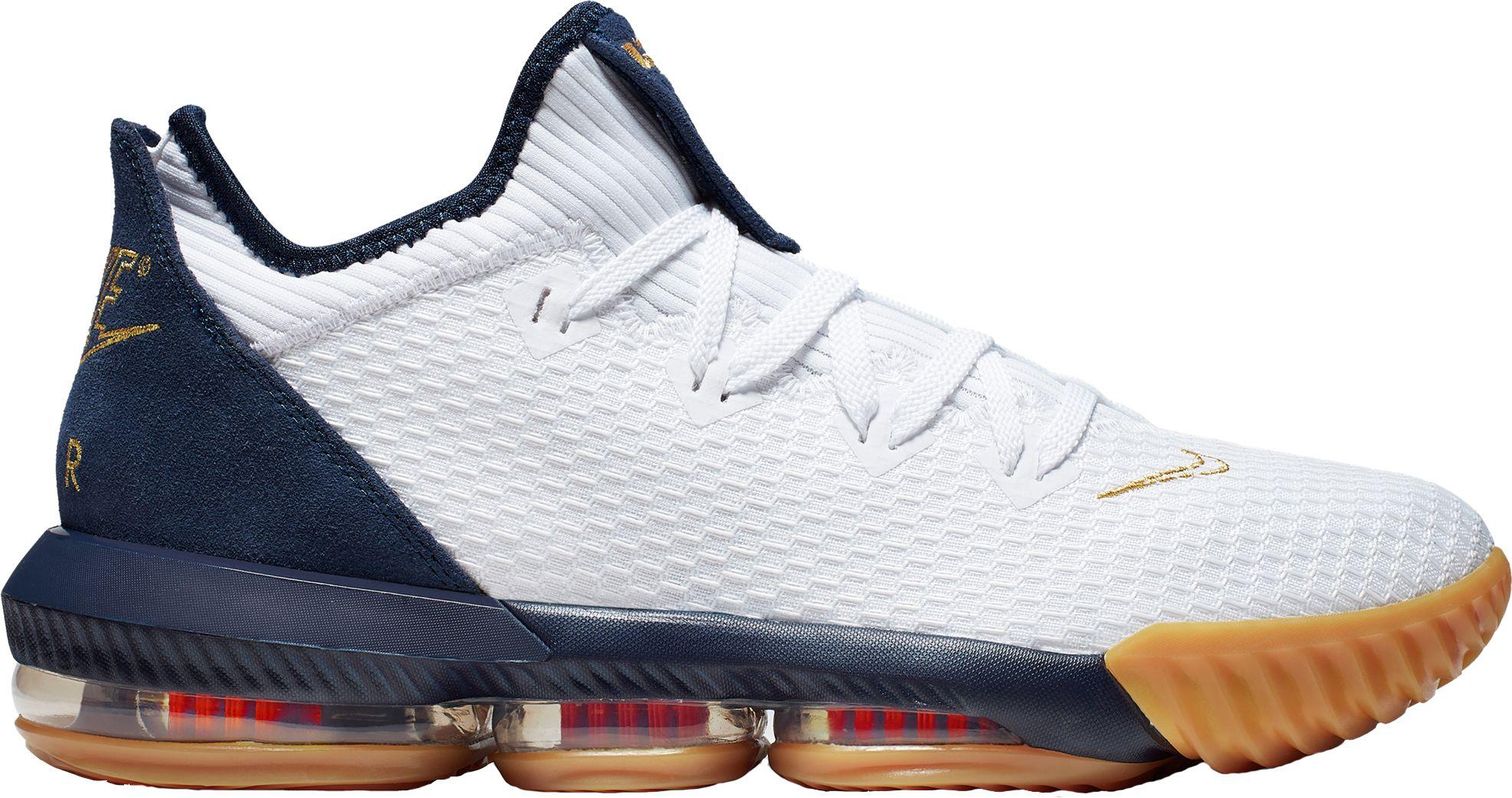 Nike Lebron 16 Low Basketball Shoe in White - Save 1% - Lyst