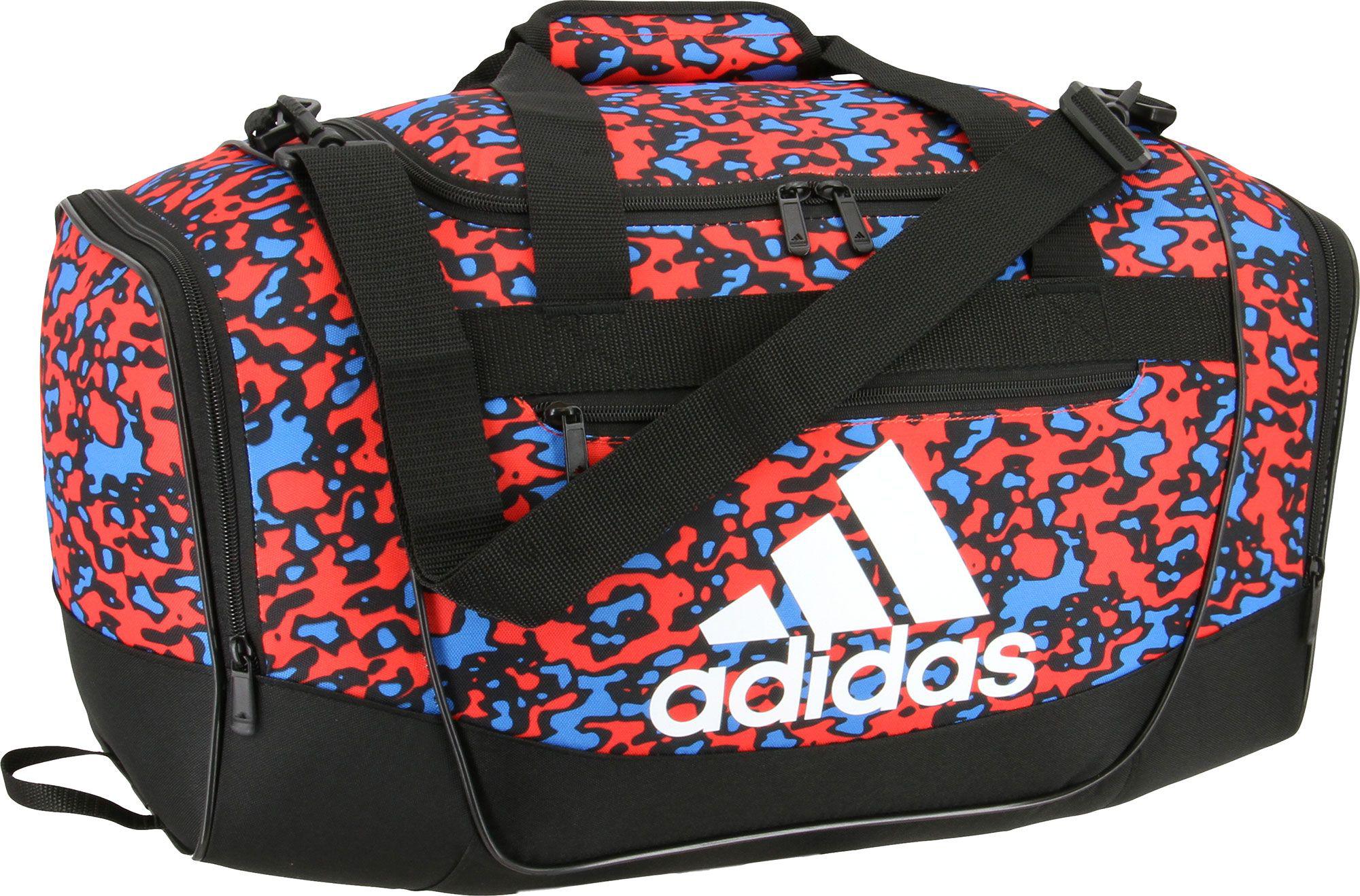 adidas Synthetic Defender Iii Small Duffle Bag in Red for Men - Lyst