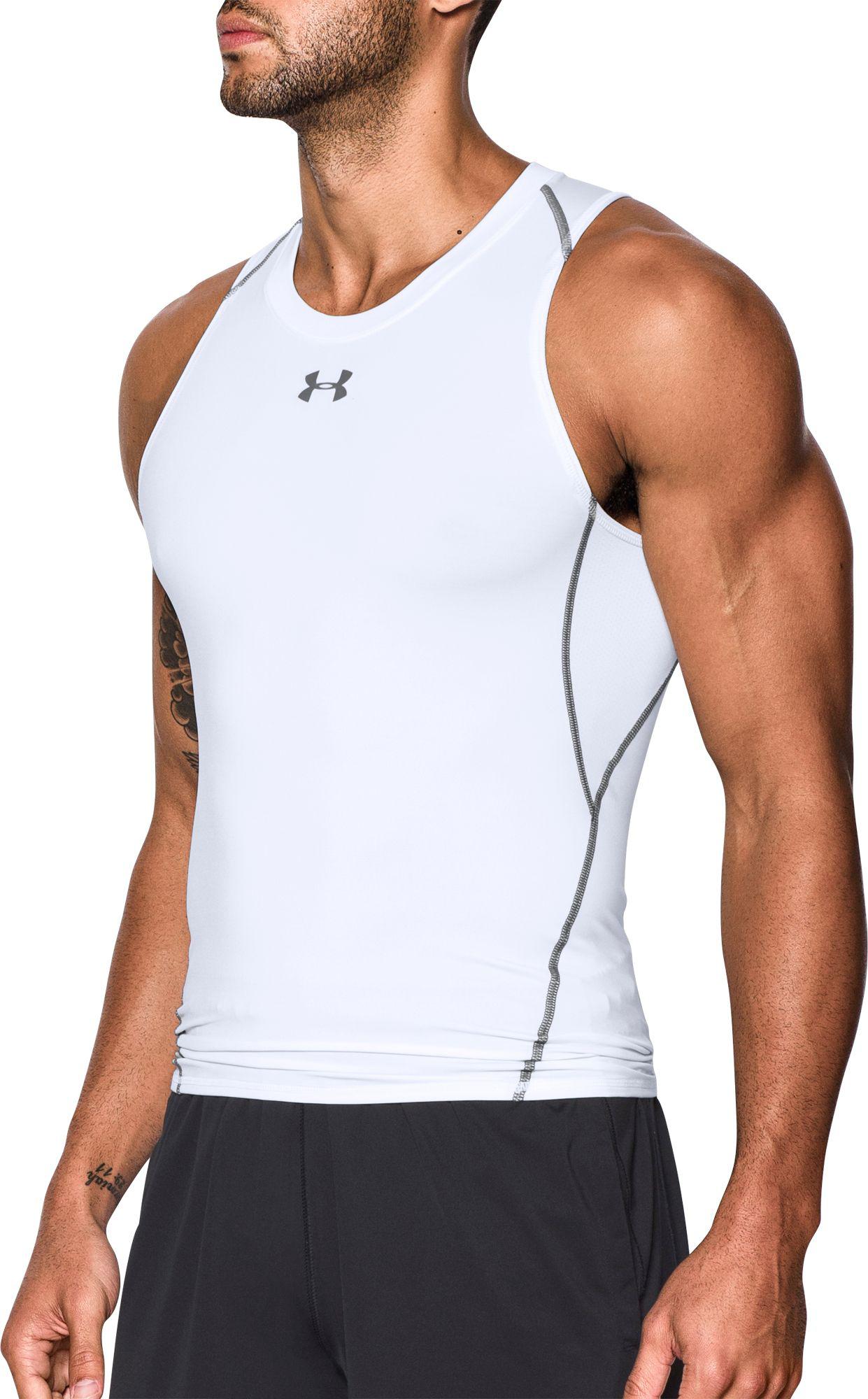 under armour sleeveless compression top