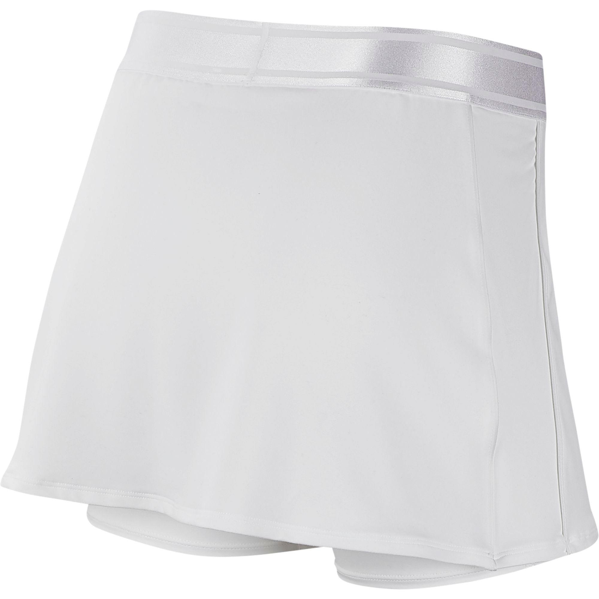 nike dri fit tennis skirt white