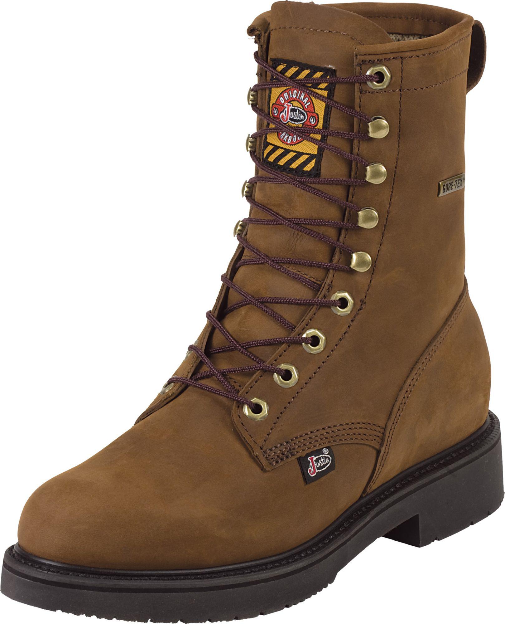 mens justin work boots