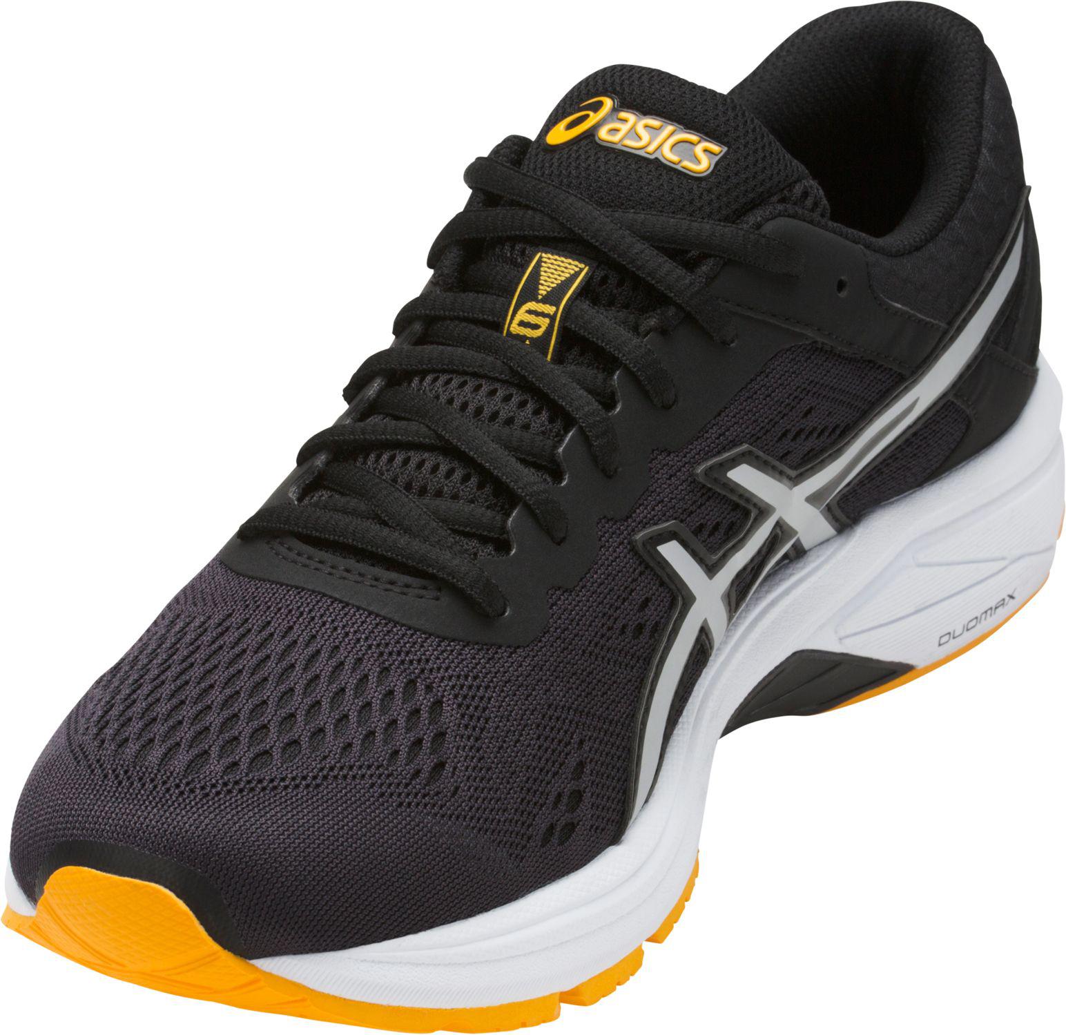 Asics Gt1000 6 Running Shoes in Black for Men Lyst