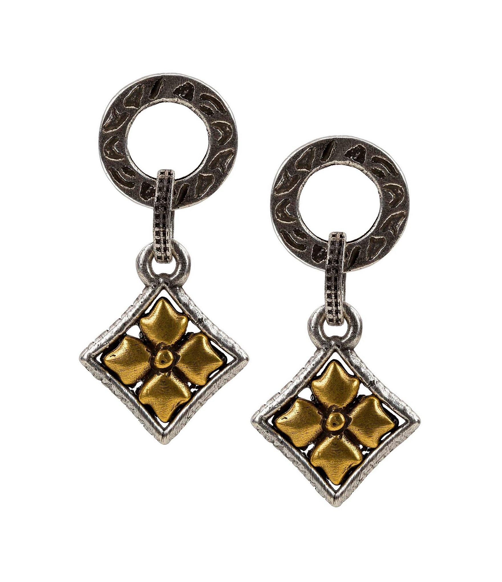 Lyst - Patricia Nash The Floret Ring Earrings in Metallic