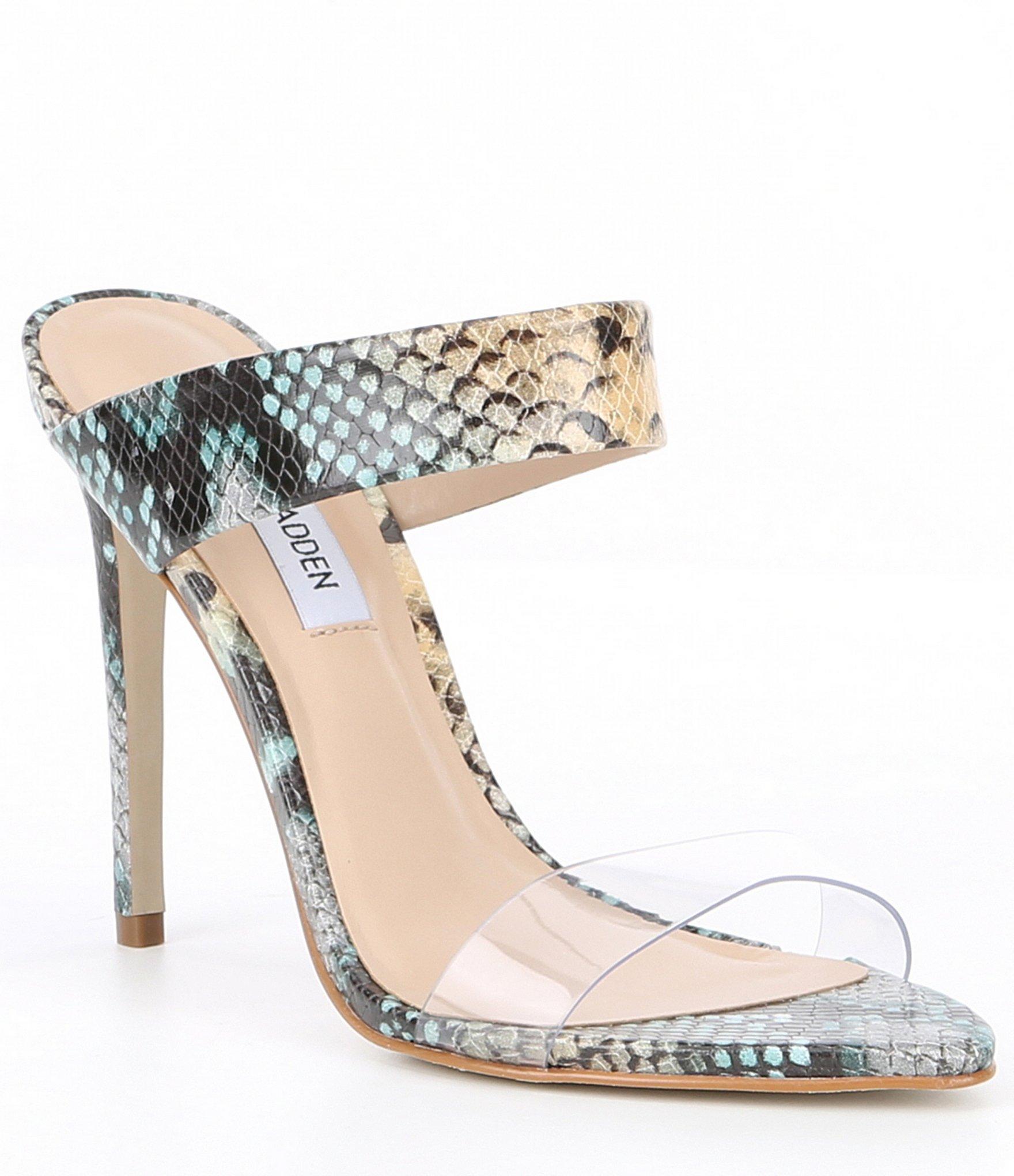 white platform heels with bow