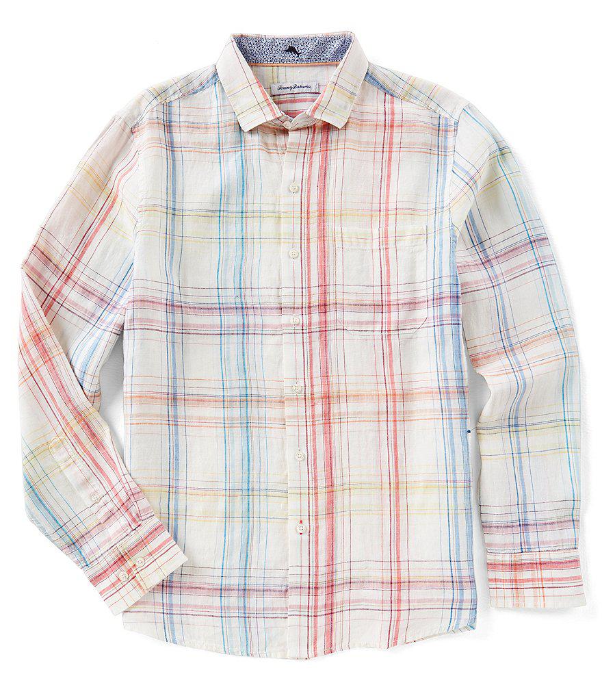 NWT $148 Tommy Bahama Long Sleeve White Shirt Mens 3XT 3XB 100/% Linen Big Tall
