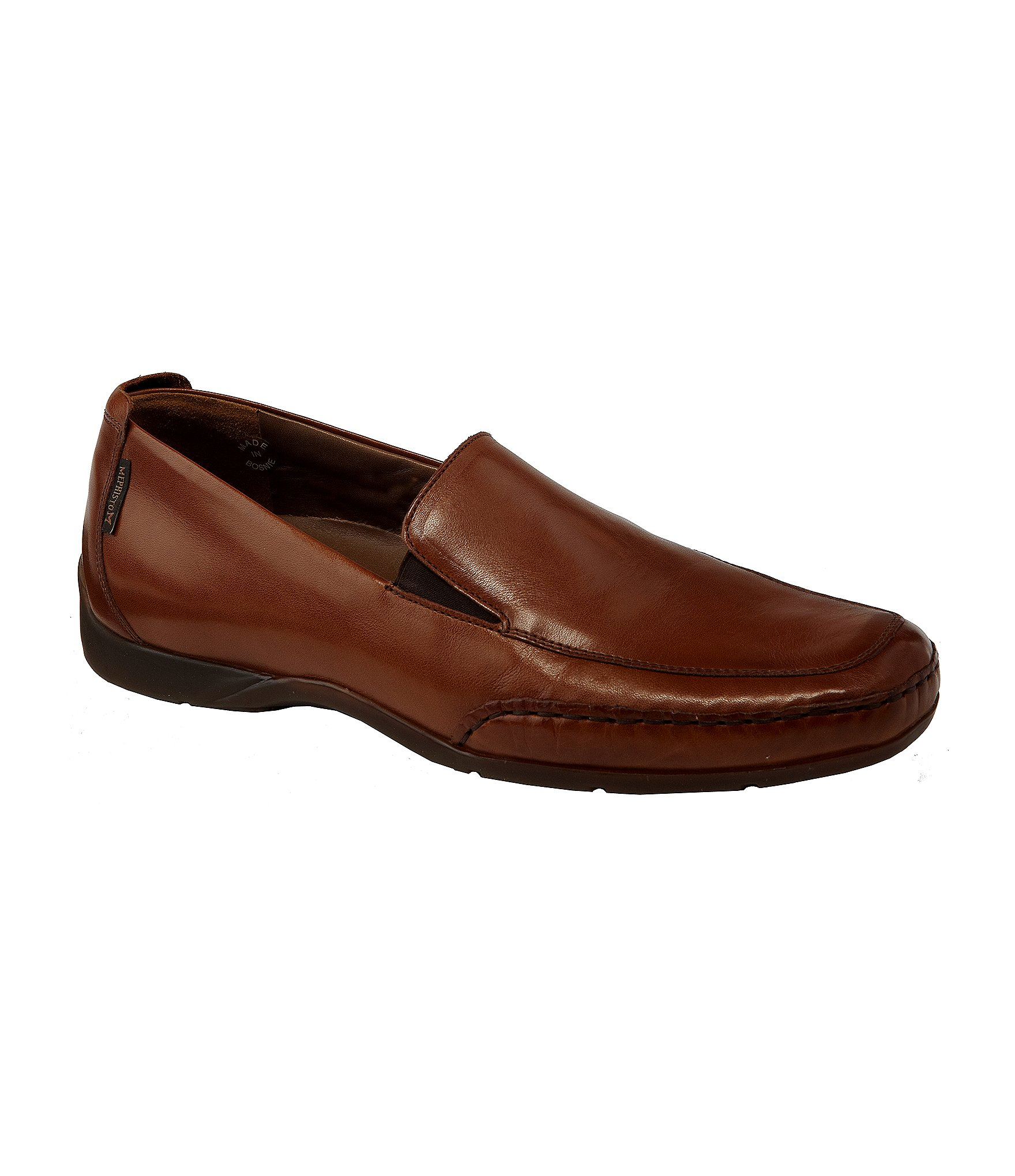 Mephisto Edlef Casual Leather Slip-on Loafers in Brown for Men | Lyst