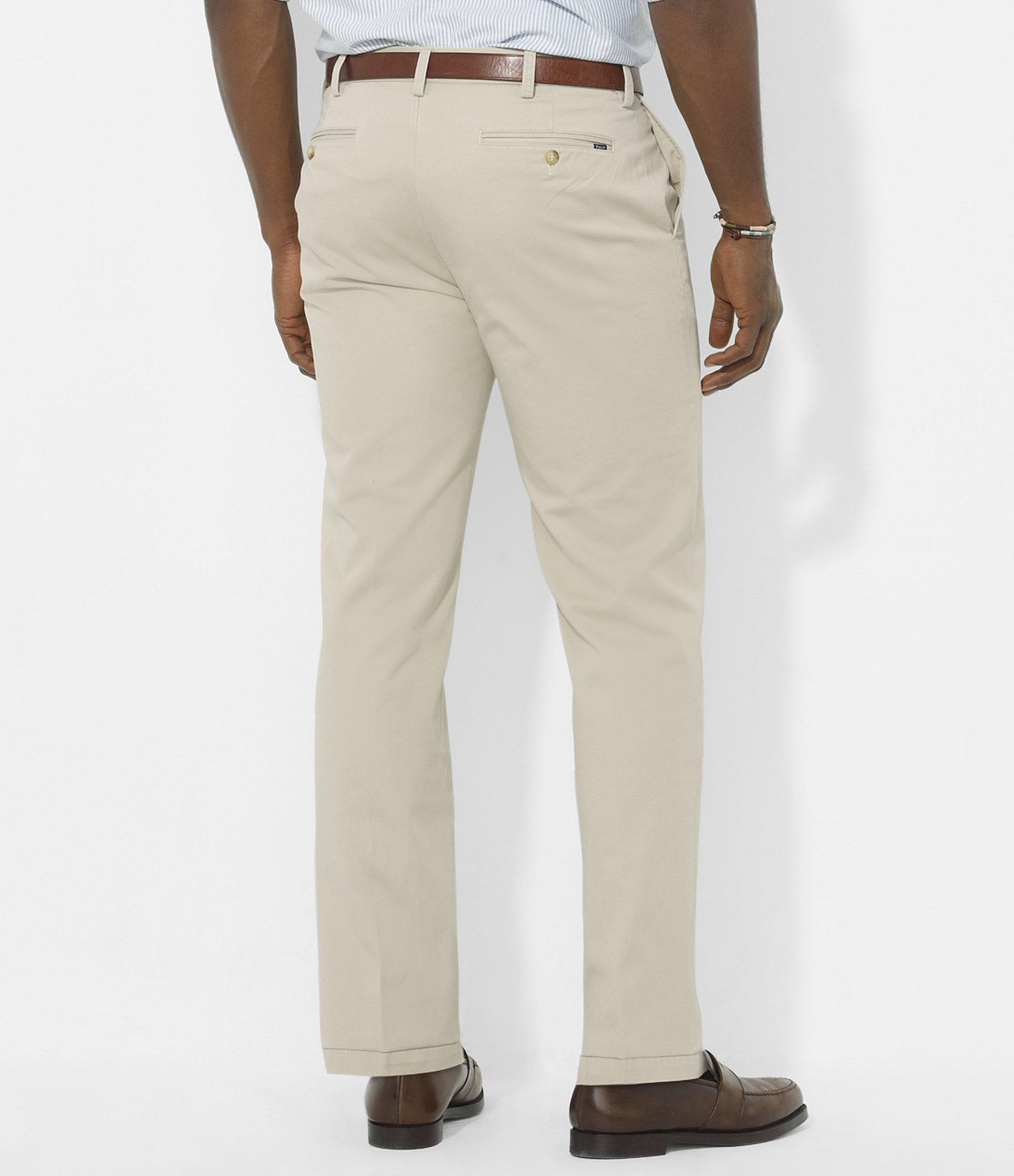 Lyst - Polo Ralph Lauren Big & Tall Classic-fit Flat-front Chino Pants ...