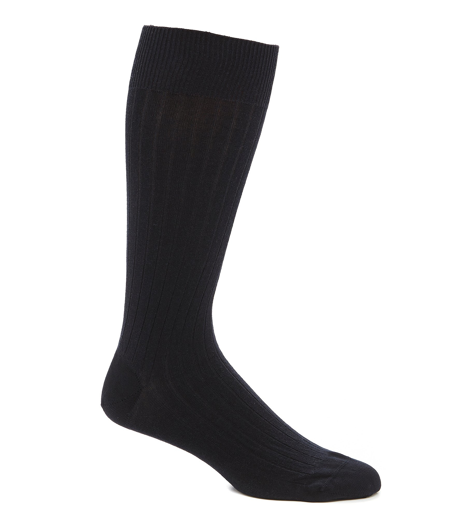 Calvin klein Cotton Rib Crew Socks in Black for Men | Lyst