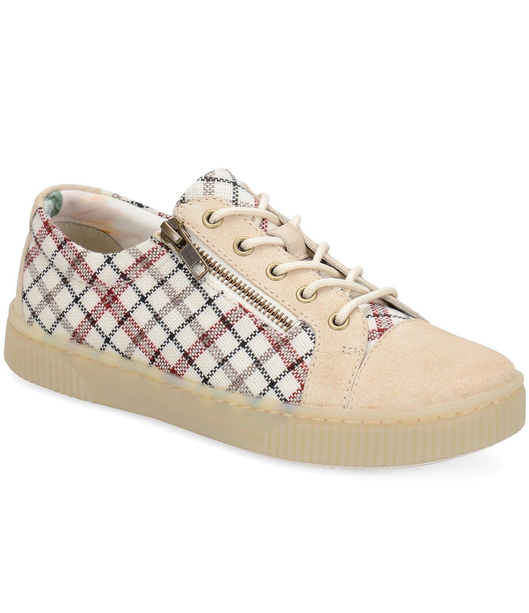 Born Tamara Checked Platform Sneakers Lyst Born Tamara Checked Platform Sneakers Lyst