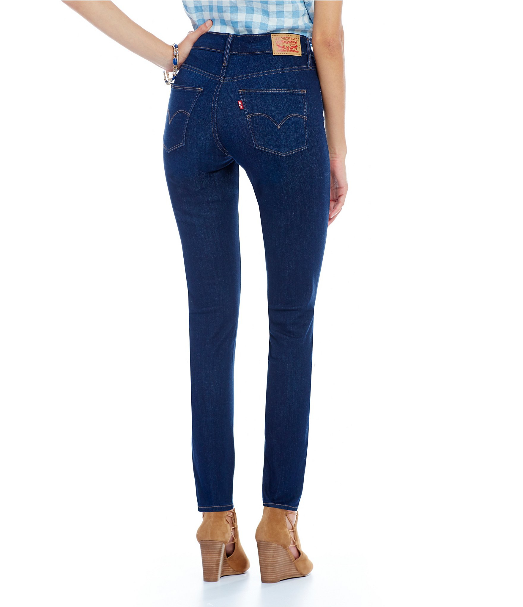 Lyst - Levi's Levi ́s® Slimming Skinny Jeans in Blue