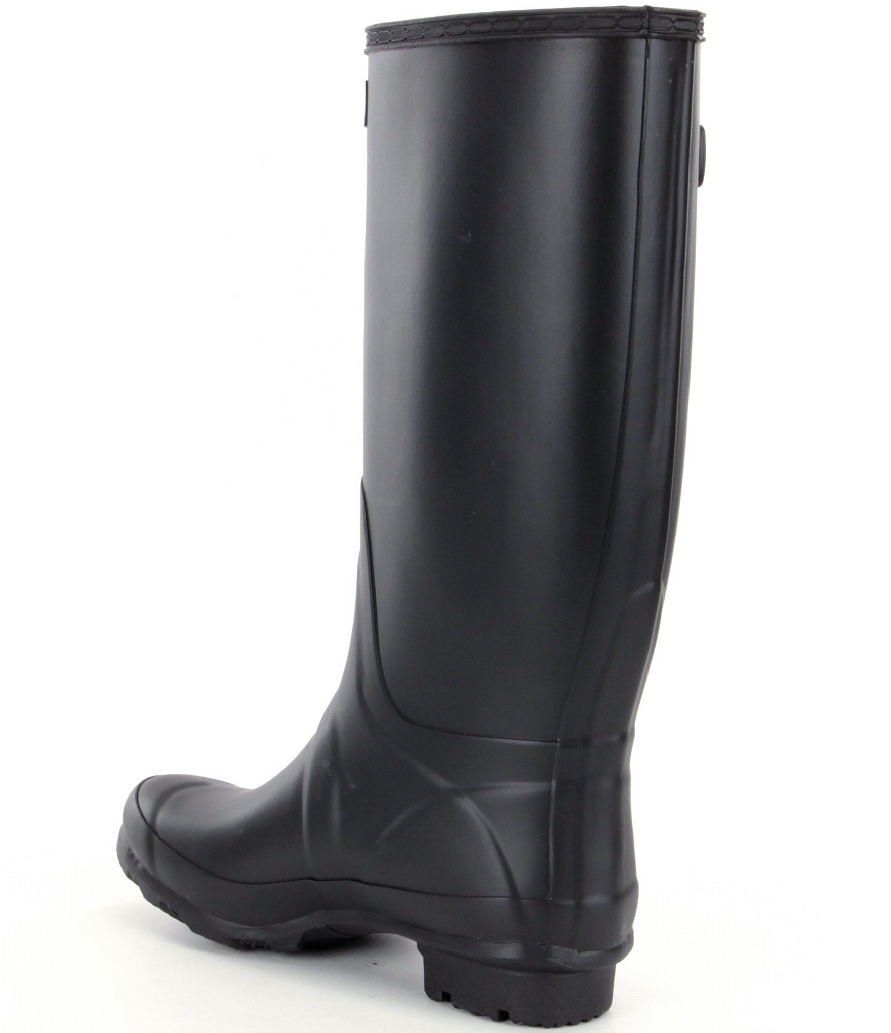 HUNTER Original Huntress Matte Wide Calf Rain Boots in Black - Lyst
