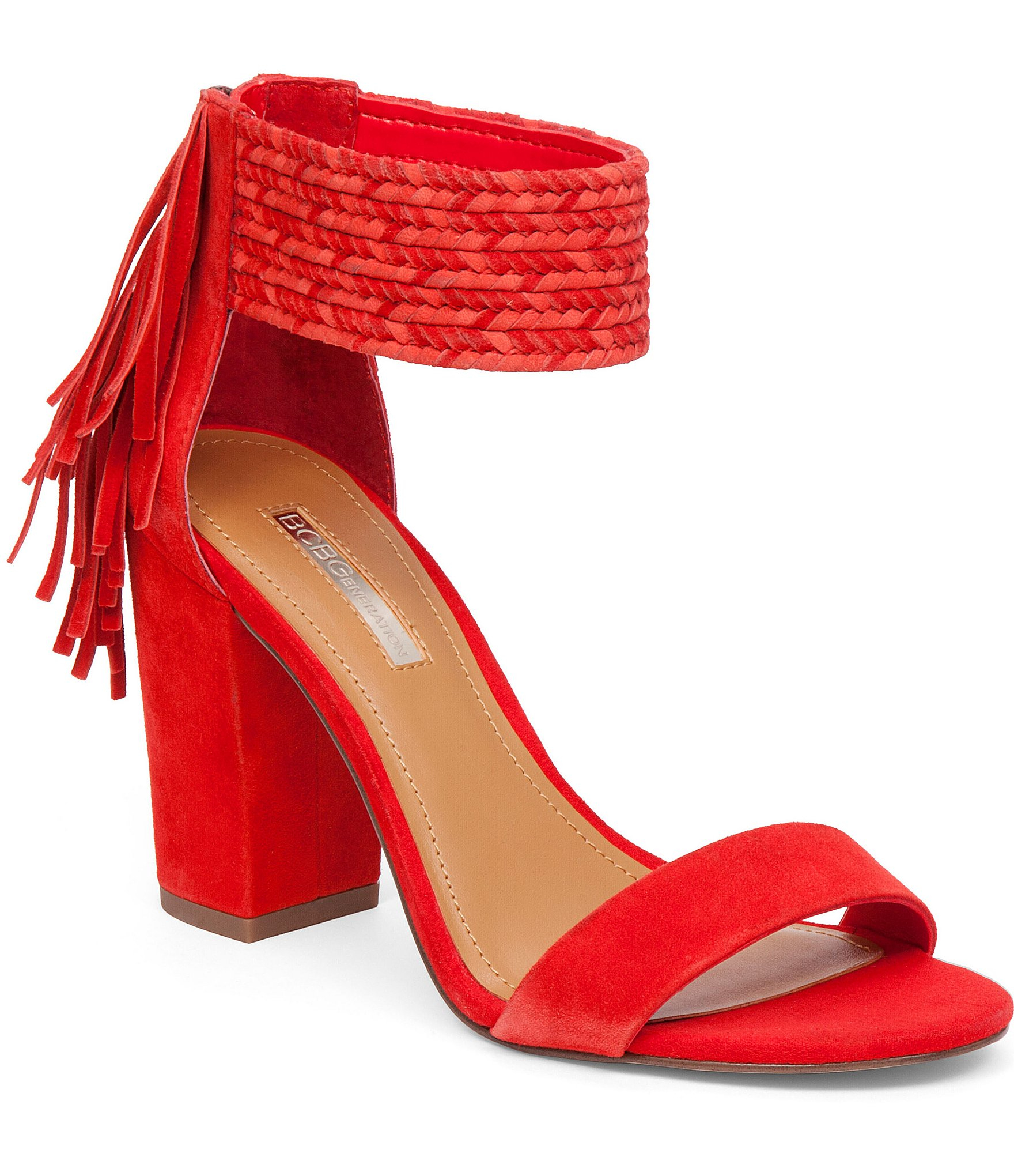 bcbgeneration block heel shoes