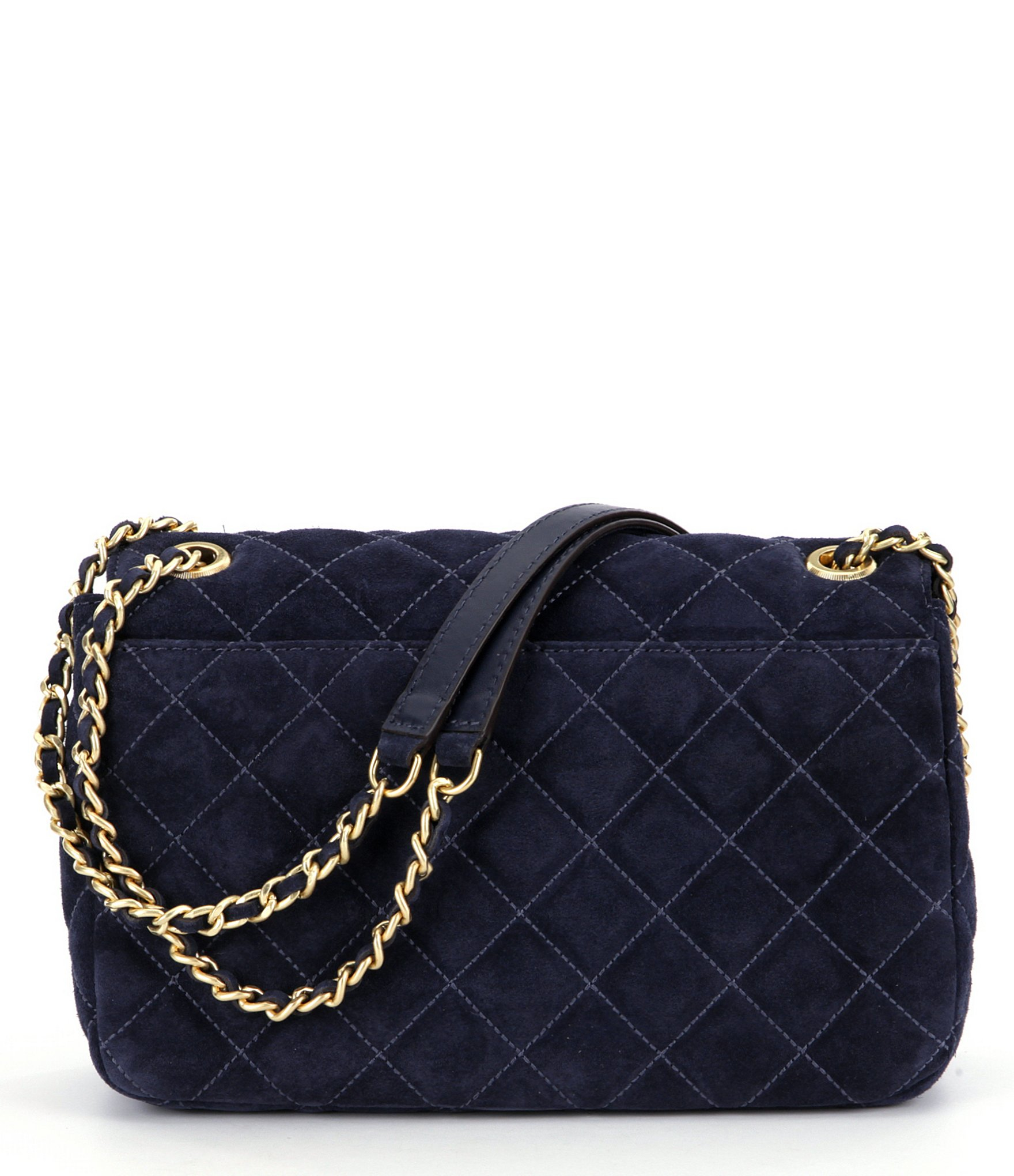 MICHAEL Michael Kors Sloan Quilted Large Shoulder Bag in Blue - Lyst