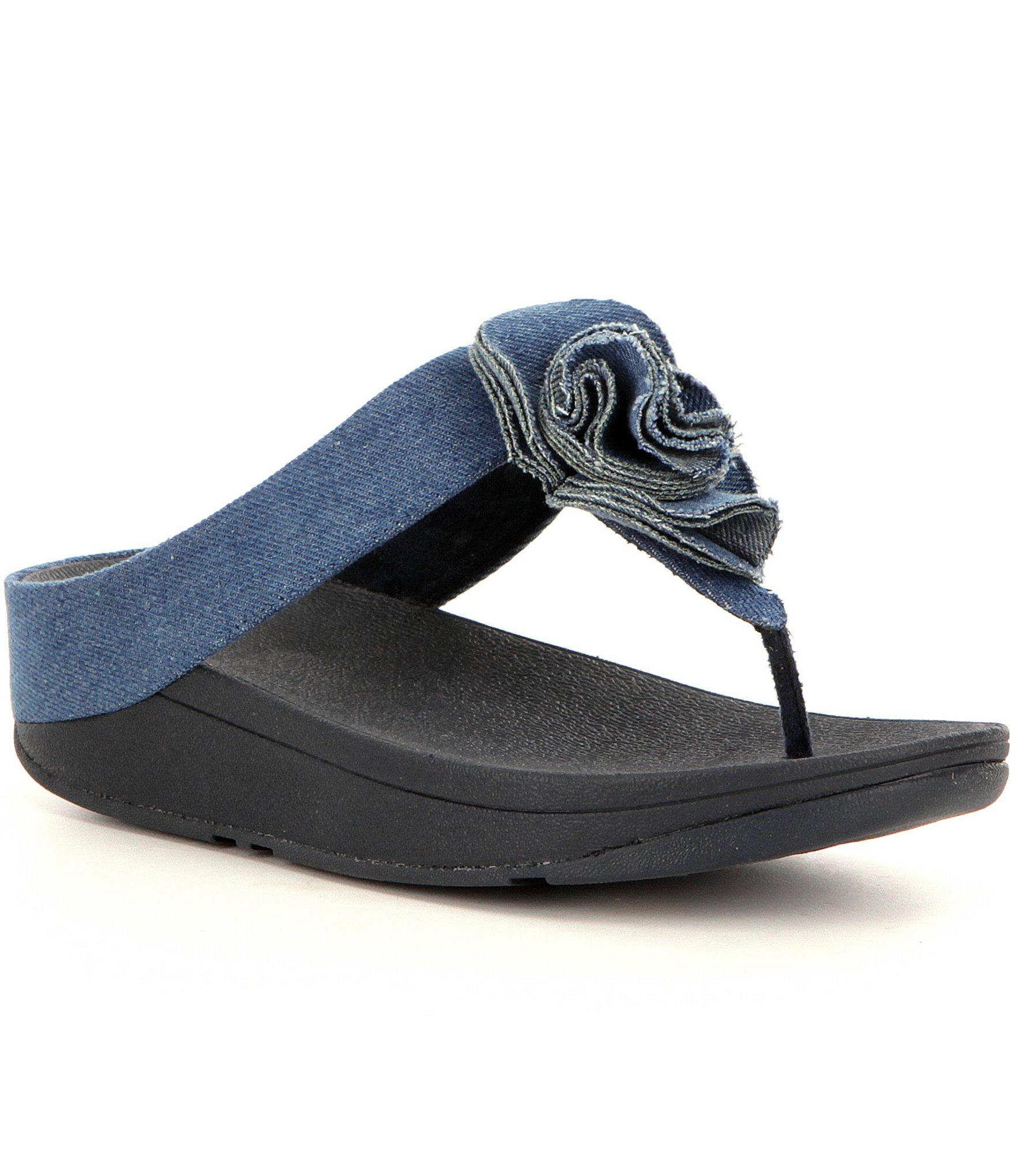 fitflop denim sandals