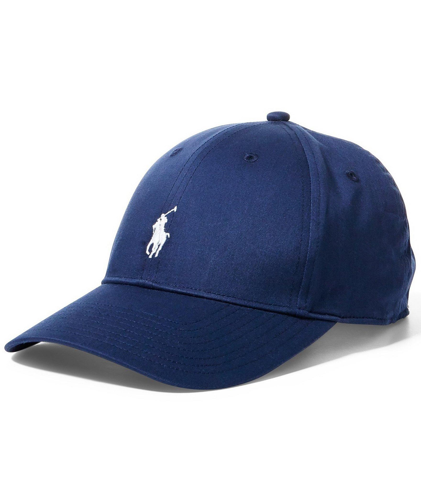 Polo ralph lauren Cotton-blend Baseline Hat in Blue for Men | Lyst