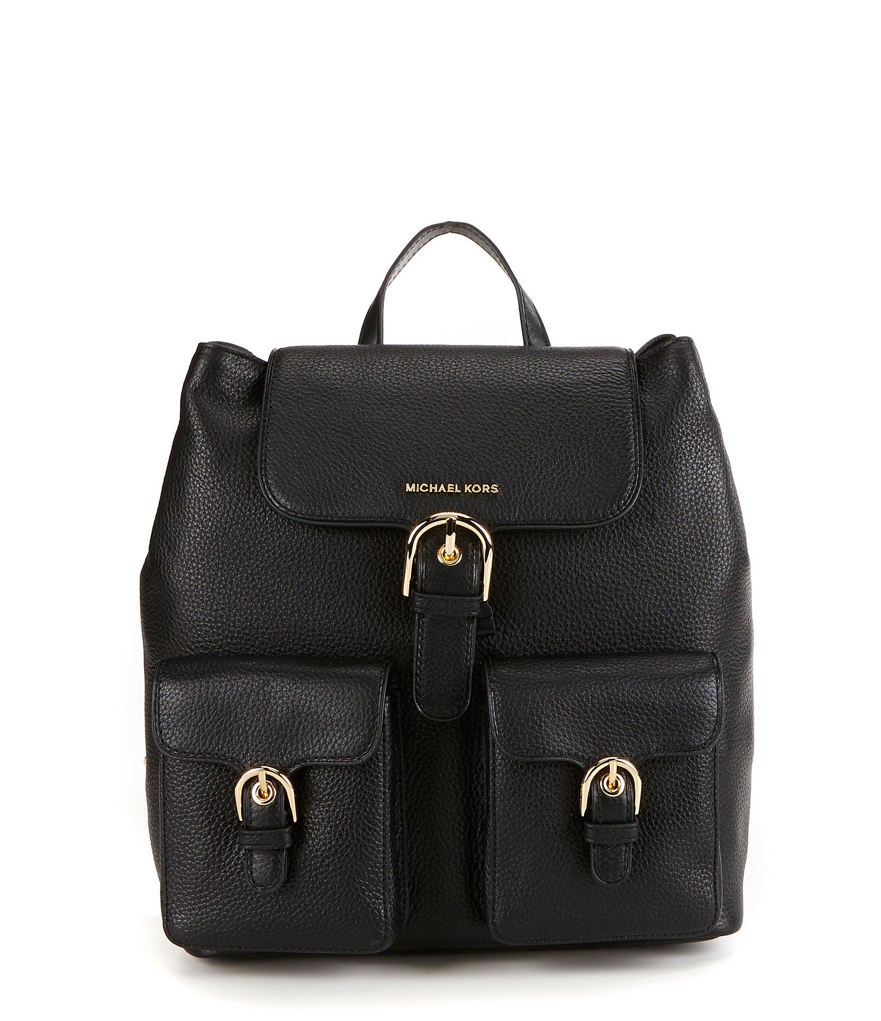 Lyst Michael Kors Cooper Large Flap Backpack In Black Gallery